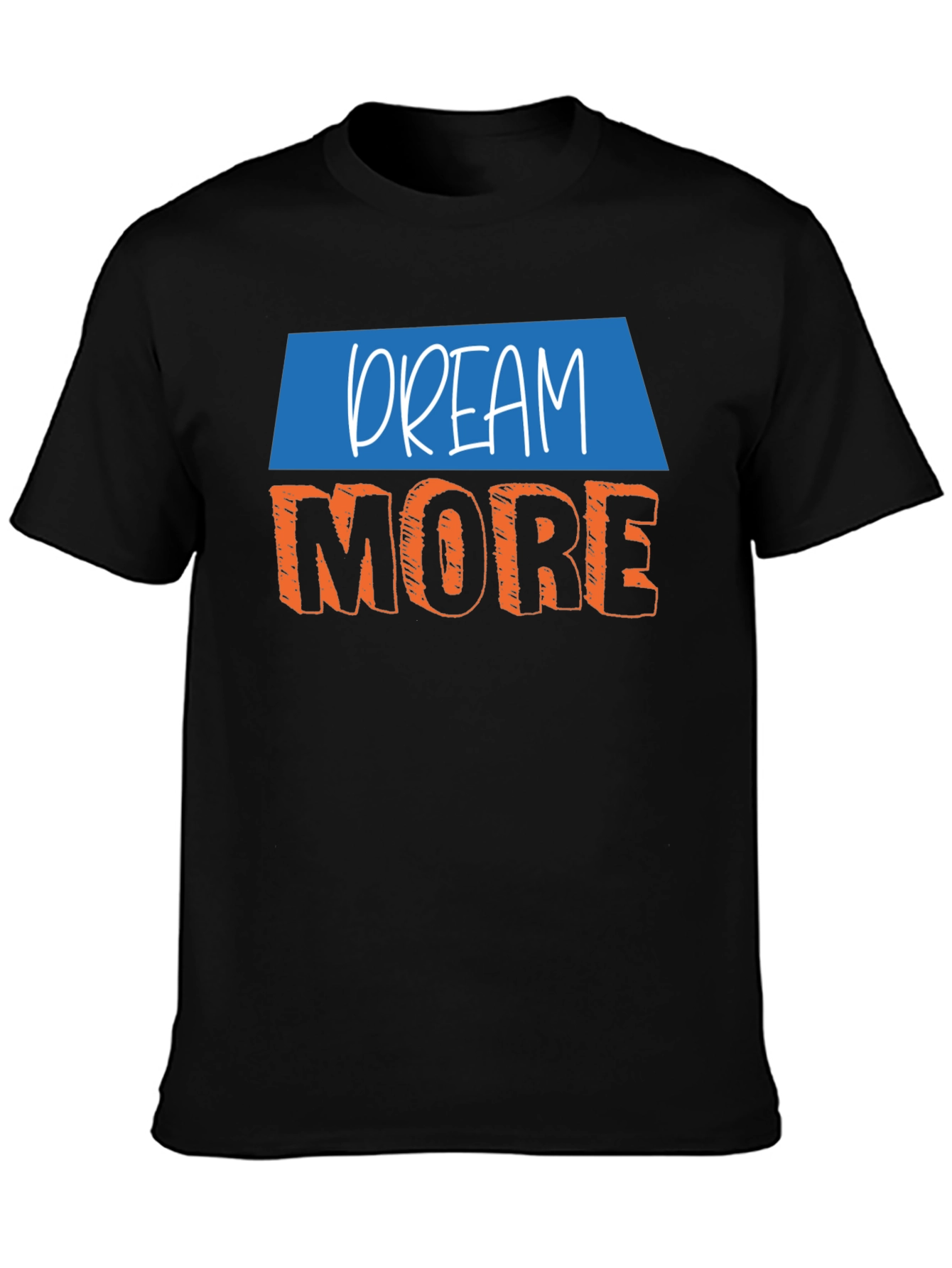 Dream More Graphic Tee - Mens Black T-Shirt