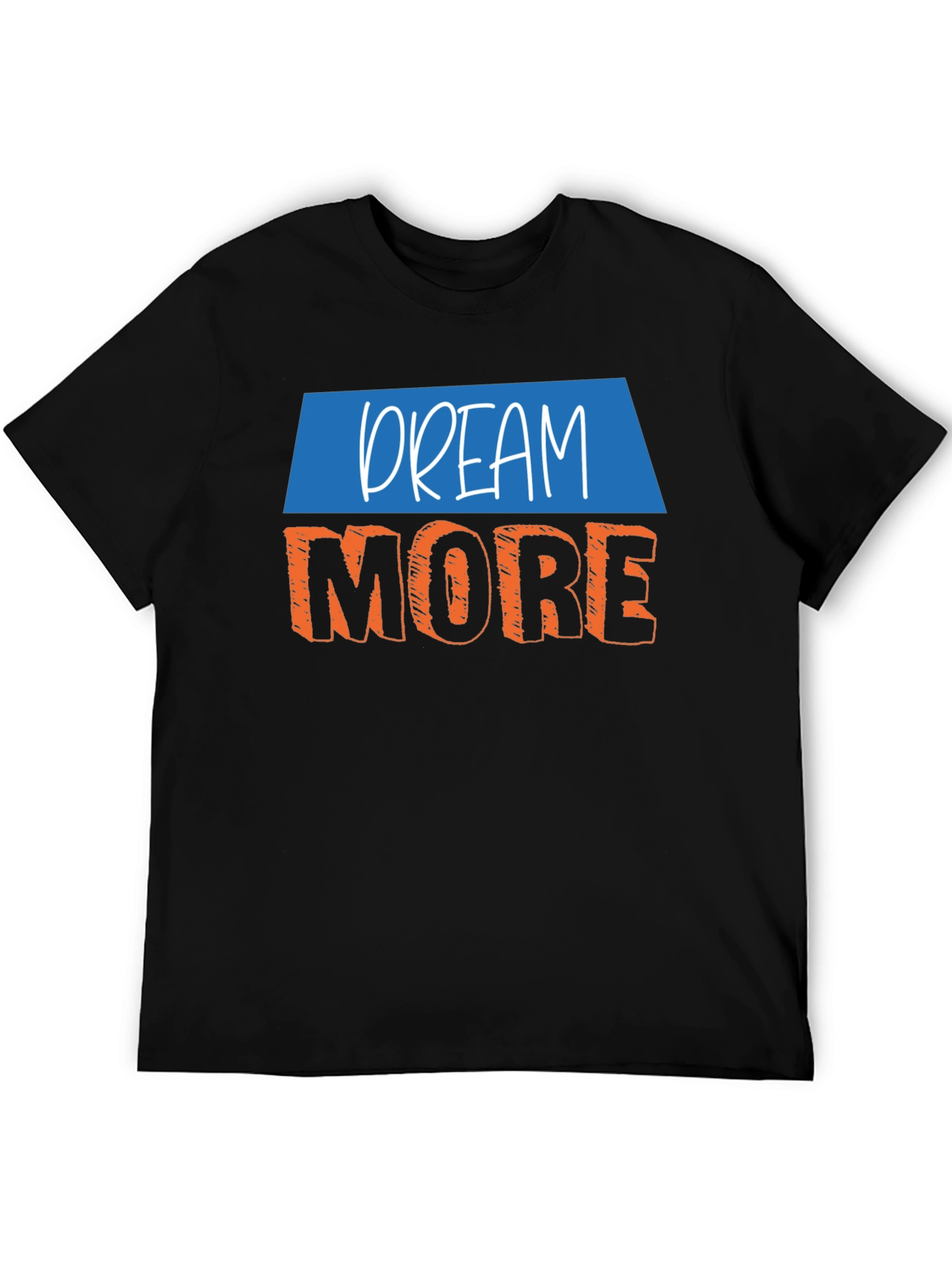 Dream More Graphic Tee - Mens Black T-Shirt