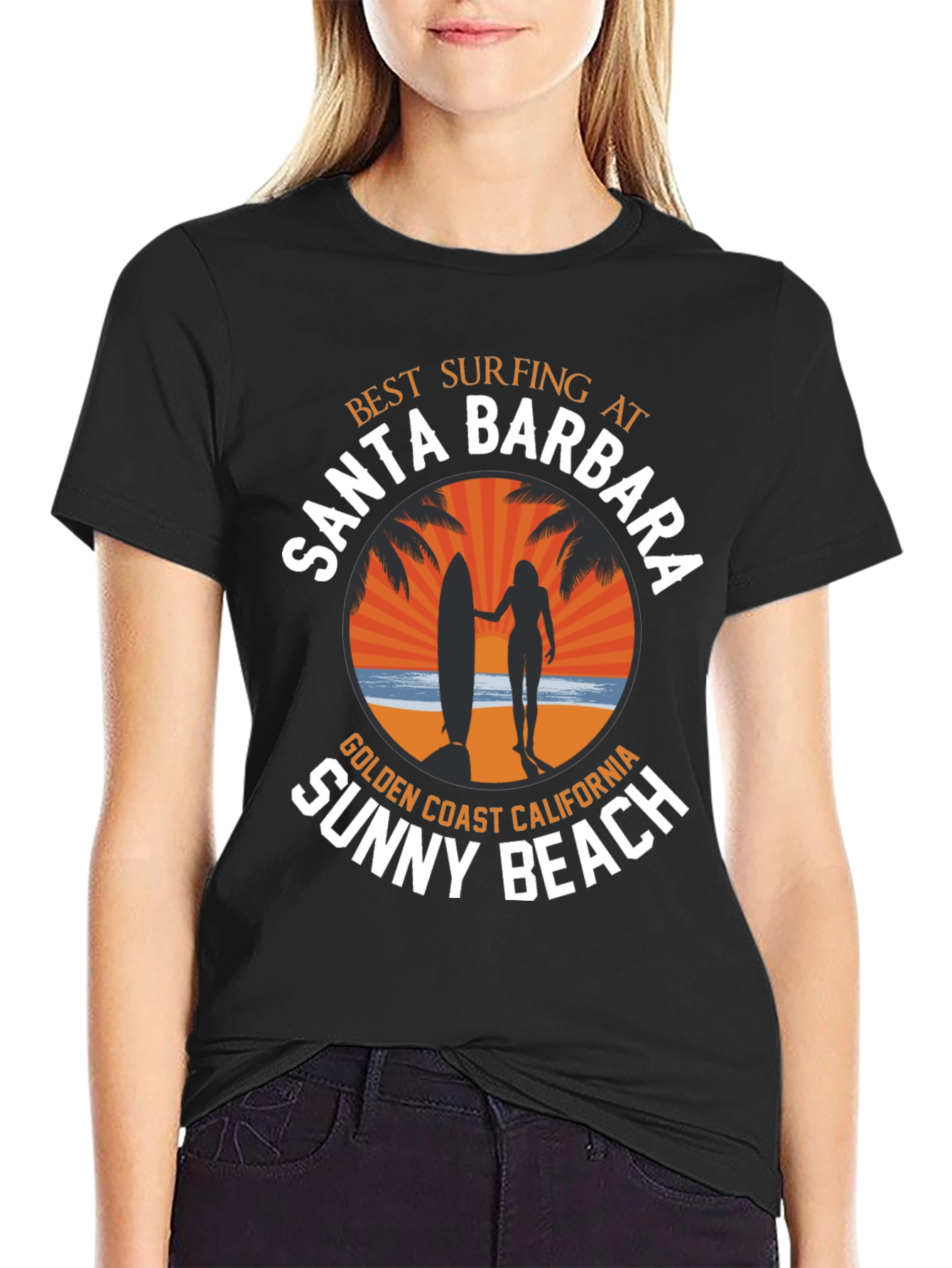 Santa Barbara Surfing T-Shirt