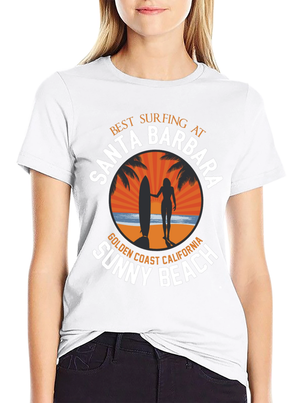 Santa Barbara Surfing T-Shirt
