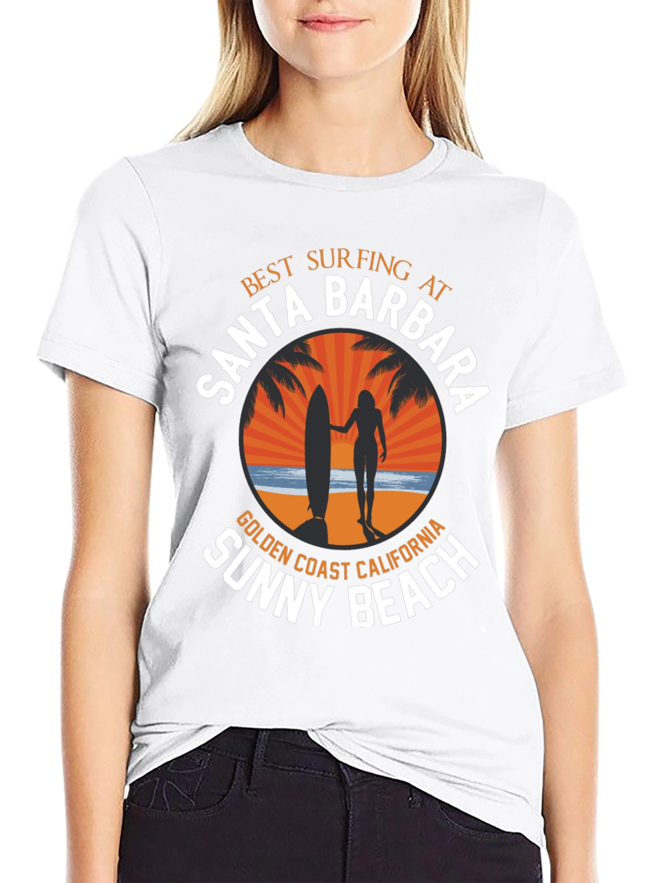 Santa Barbara Surfing T-Shirt