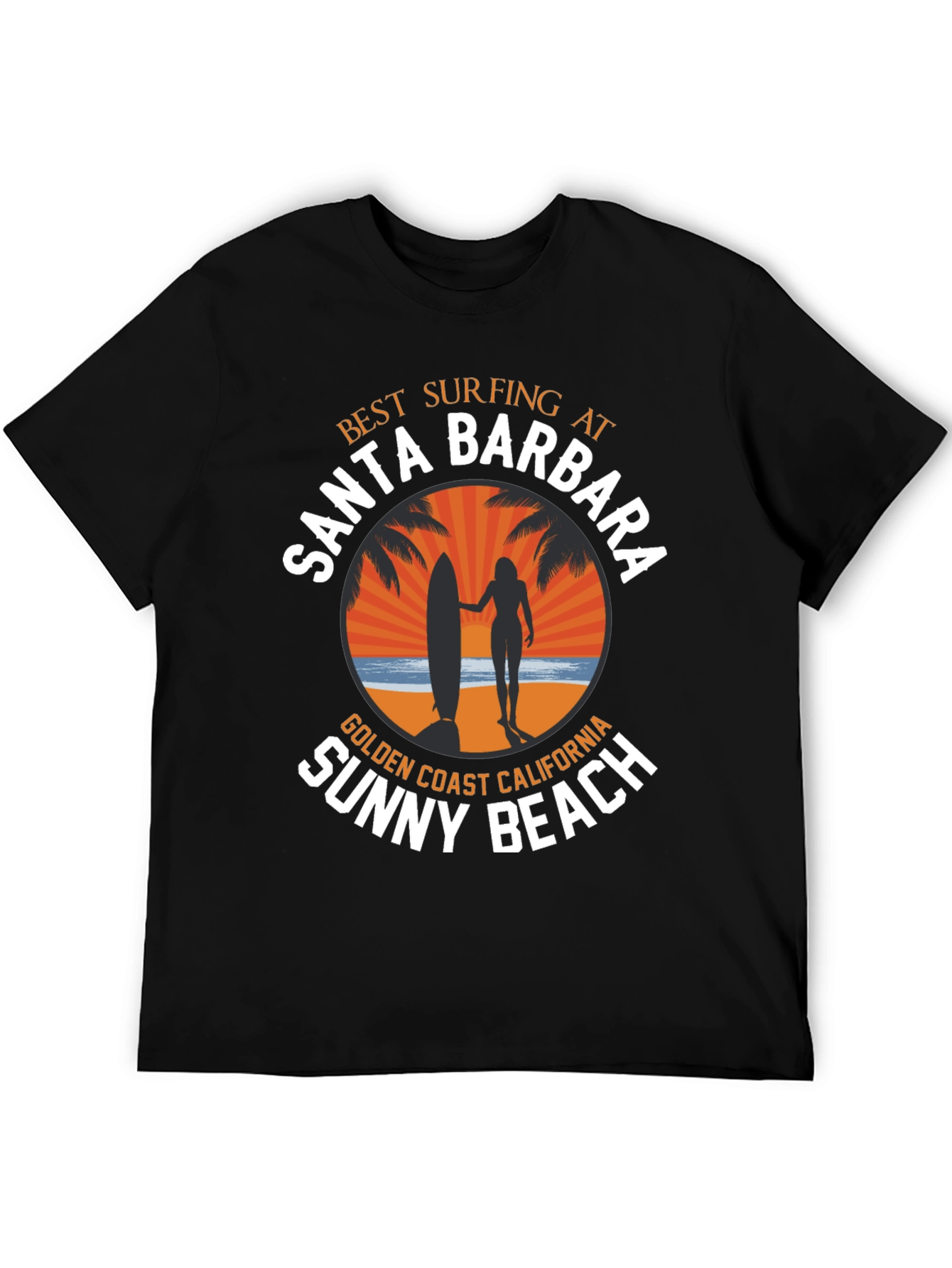 Santa Barbara Surfing T-Shirt