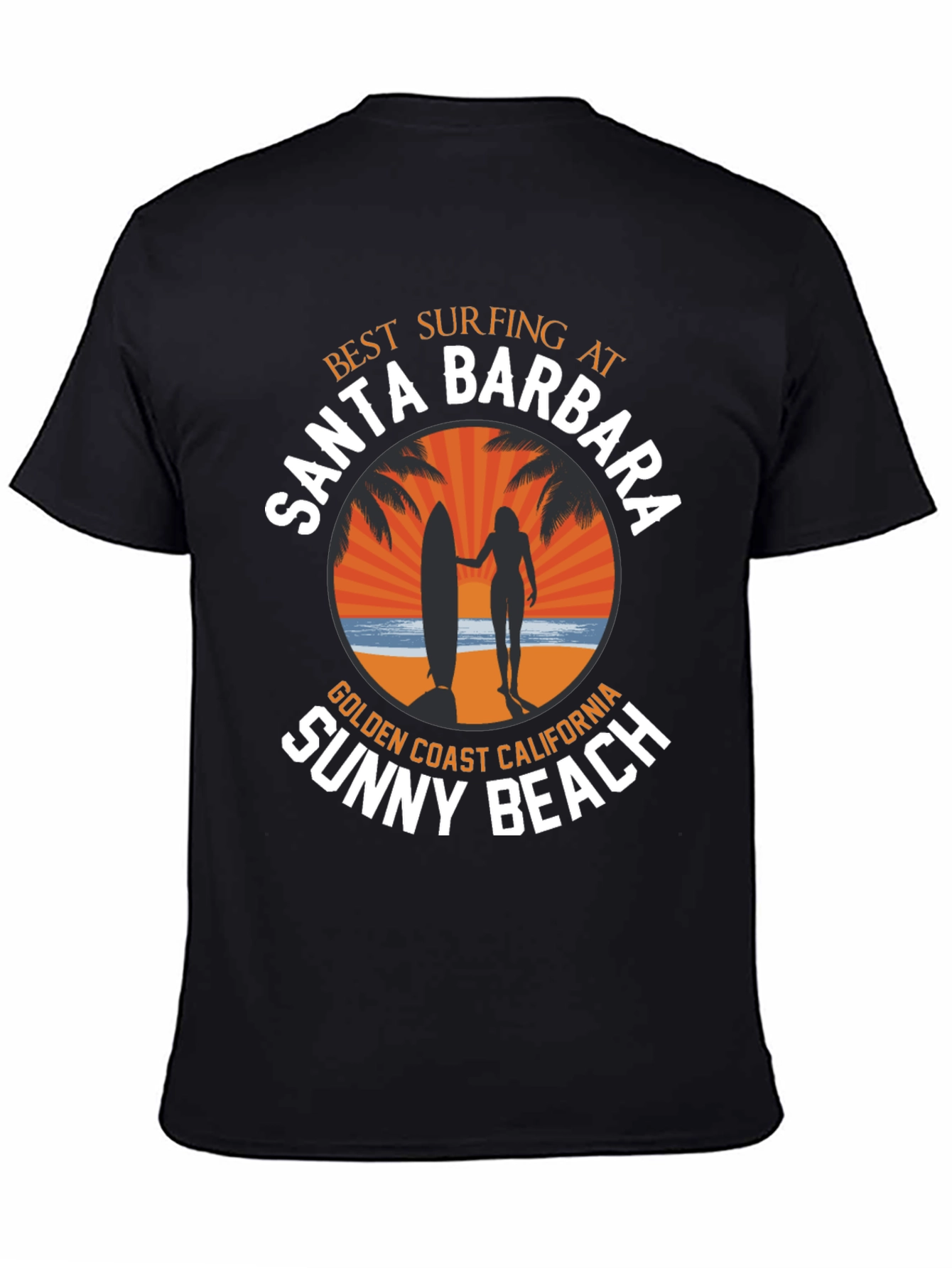 Santa Barbara Surfing T-Shirt