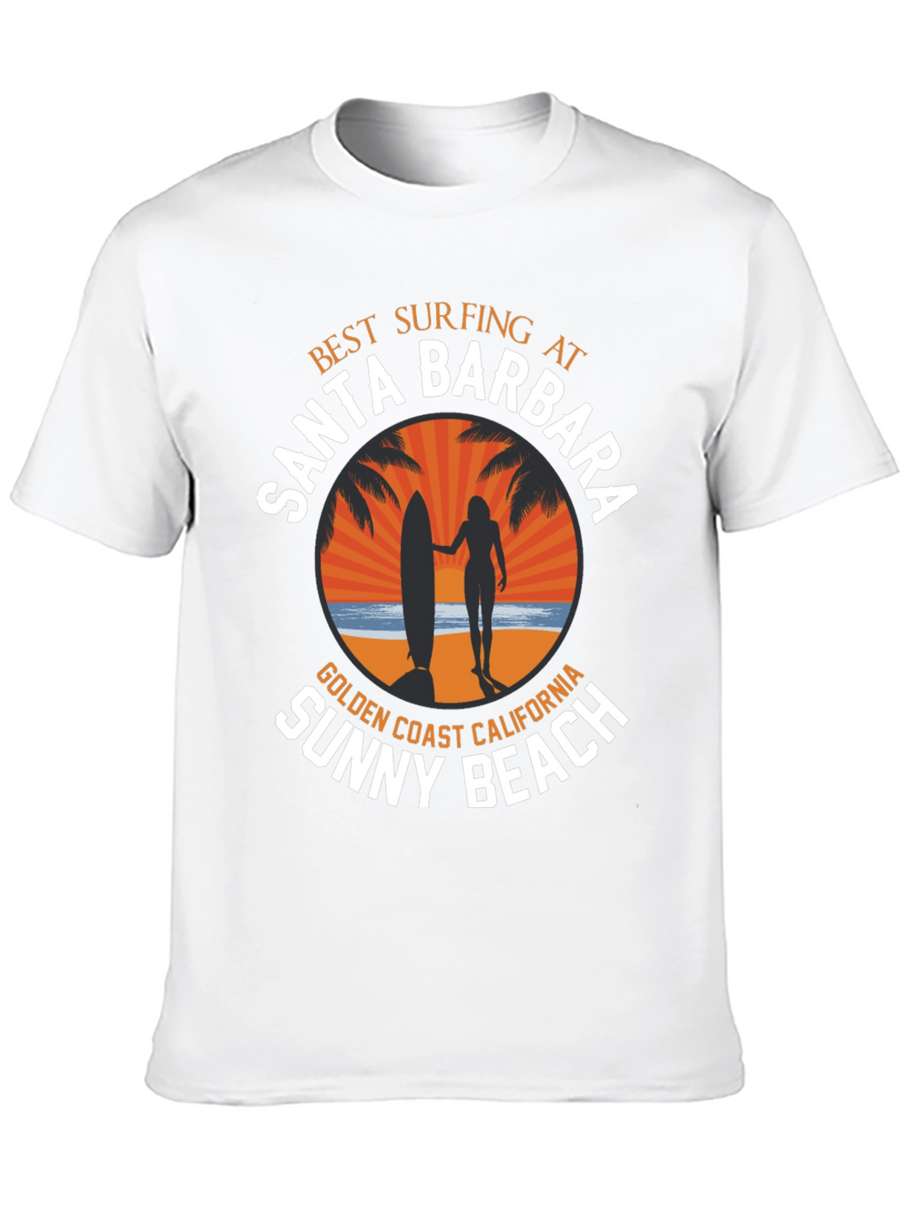 Santa Barbara Surfing T-Shirt