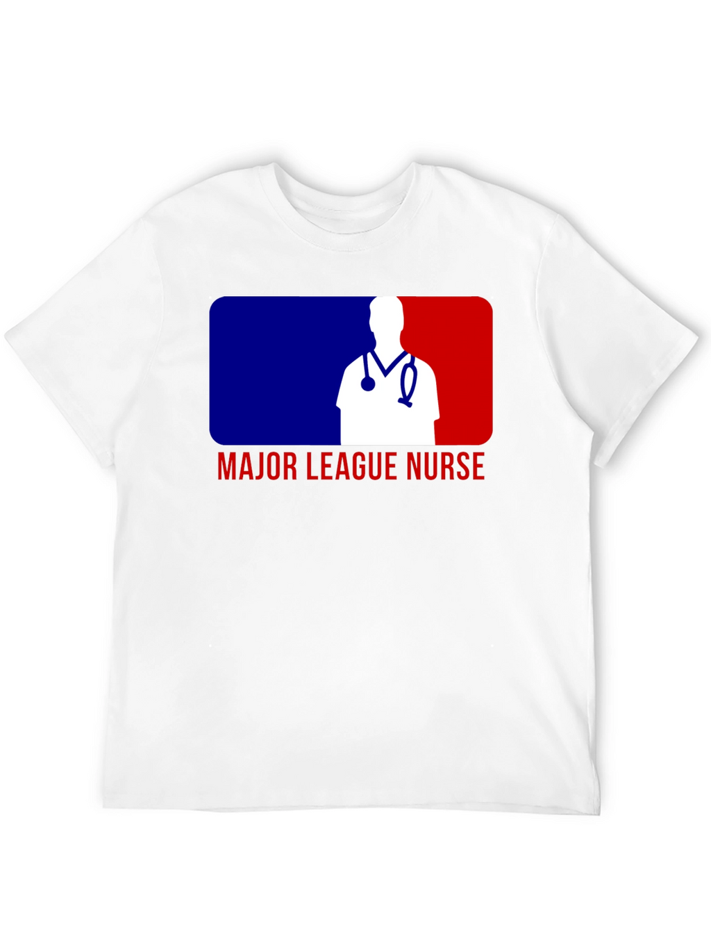 Major League Nurse T-Shirt - Baseball Inspired Design