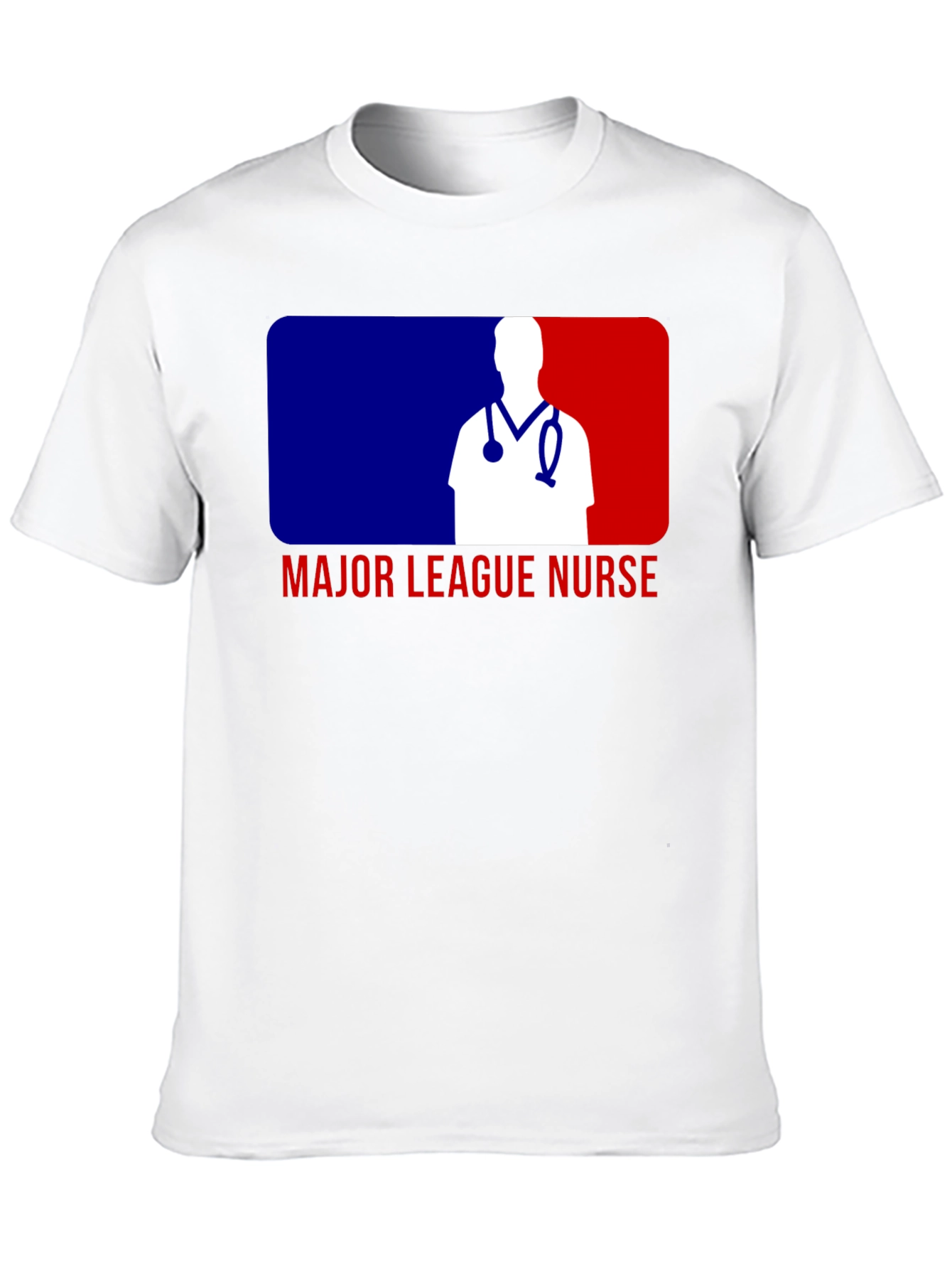 Major League Nurse T-Shirt - Baseball Inspired Design