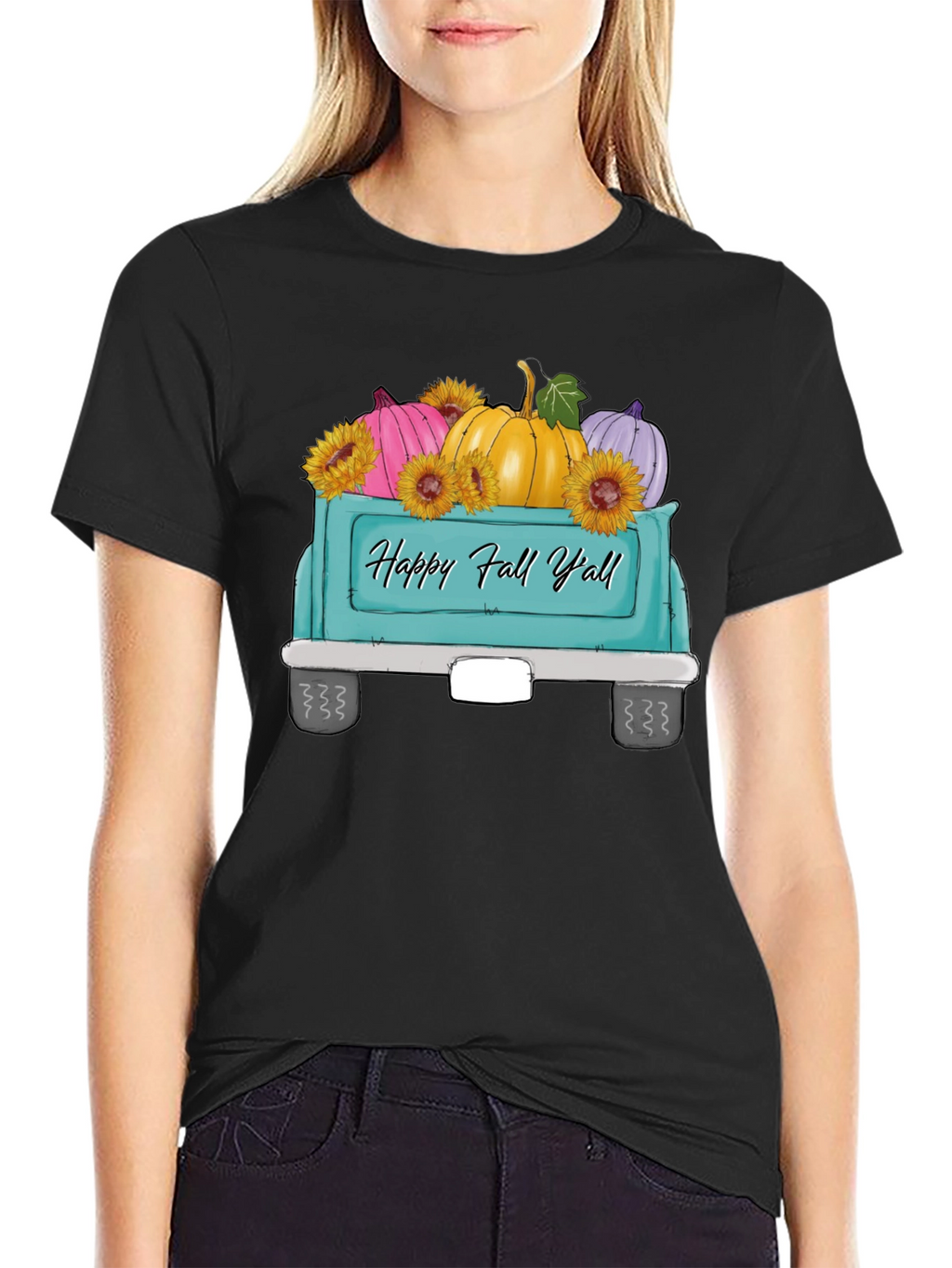 Happy Fall Yall Truck T-Shirt