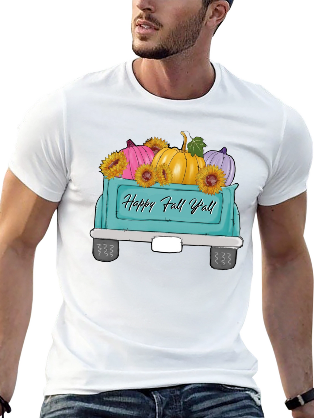 Happy Fall Yall Truck T-Shirt