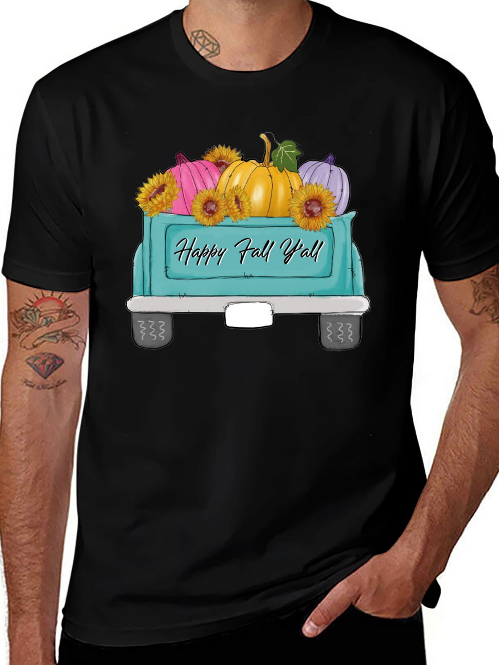 Happy Fall Yall Truck T-Shirt