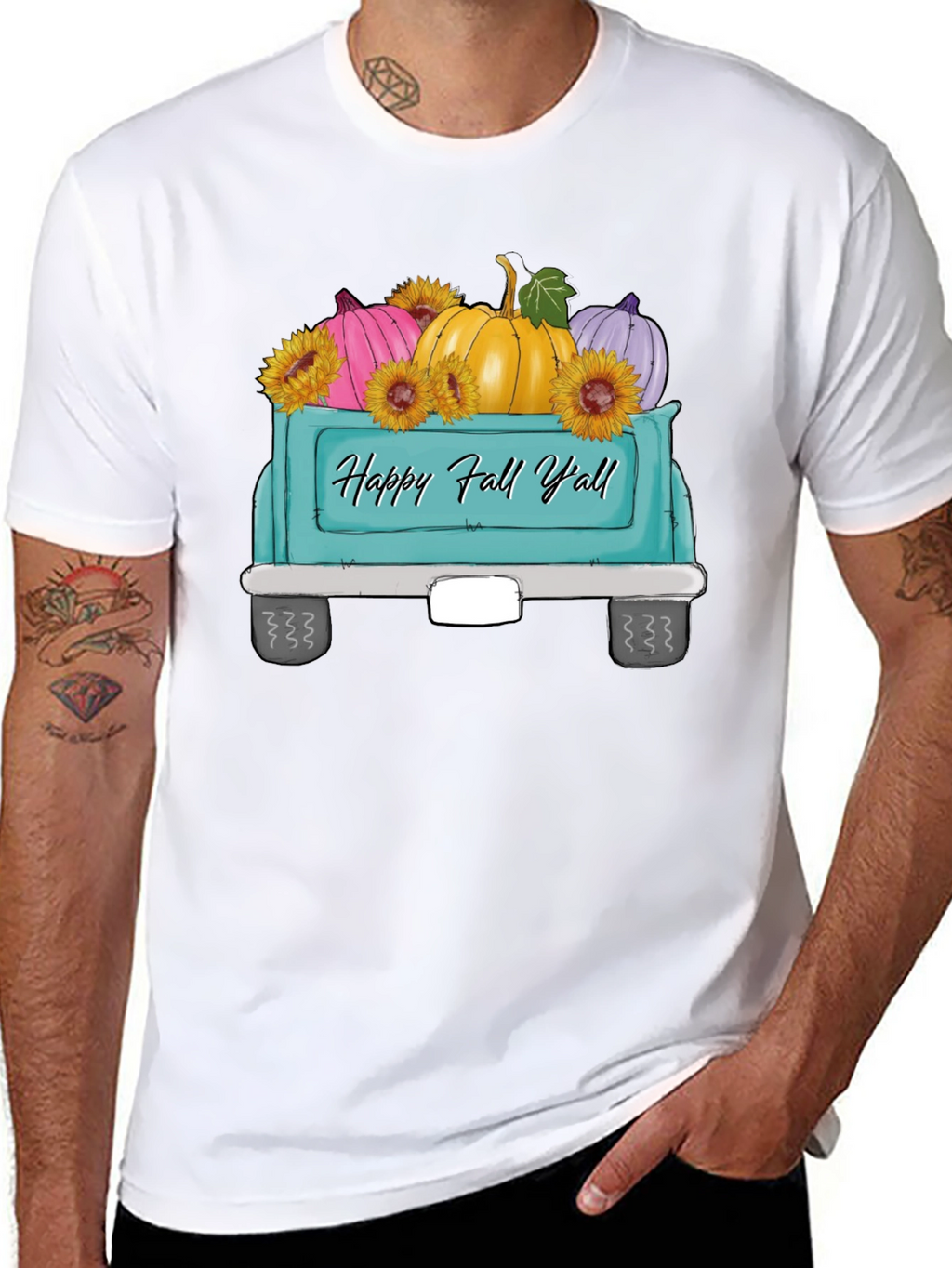 Happy Fall Yall Truck T-Shirt