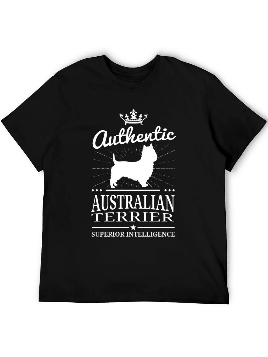 Authentic Australian Terrier Superior Intelligence T-Shirt