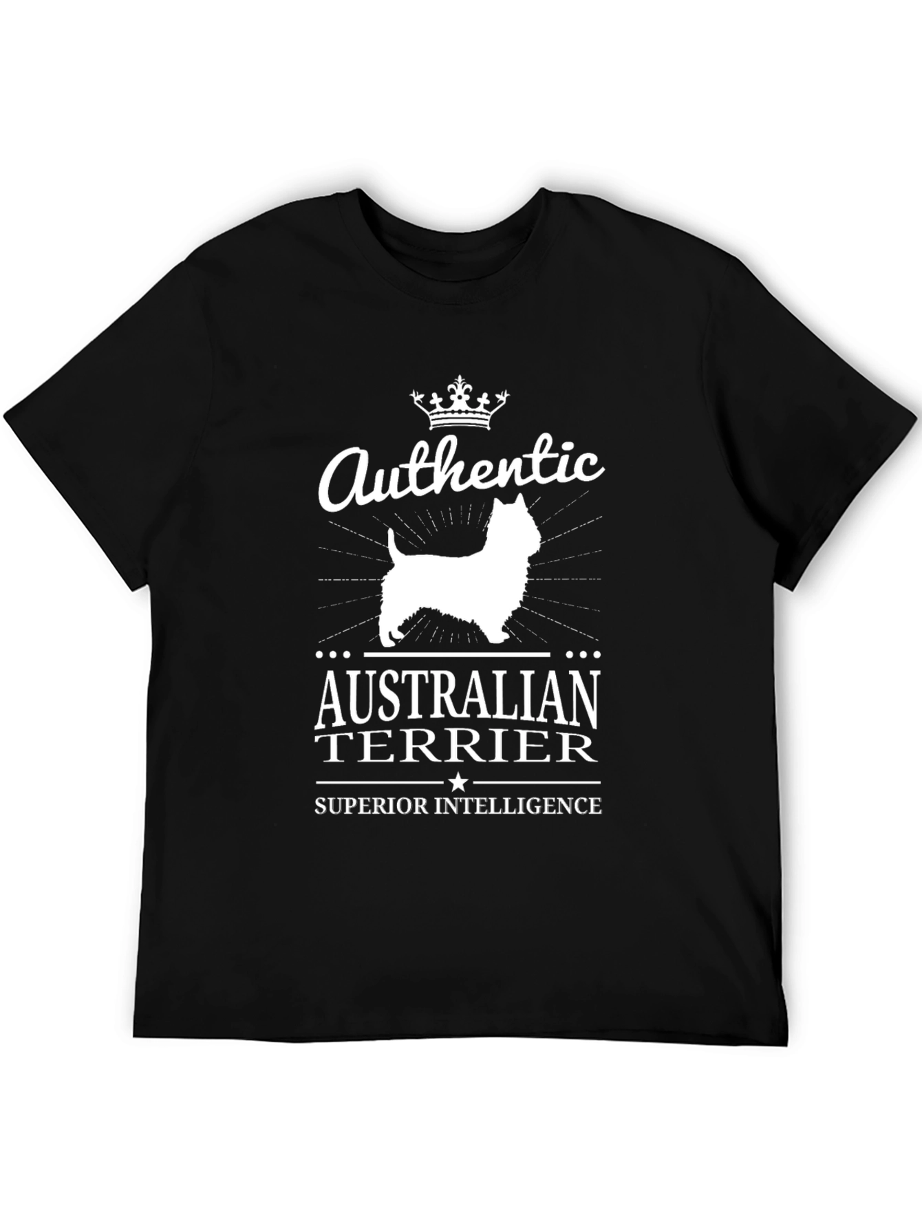 Authentic Australian Terrier Superior Intelligence T-Shirt