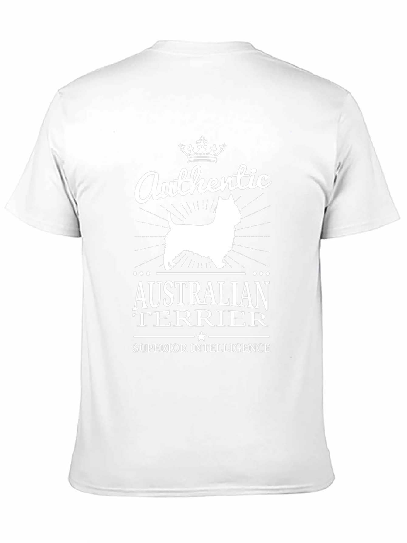 Authentic Australian Terrier Superior Intelligence T-Shirt