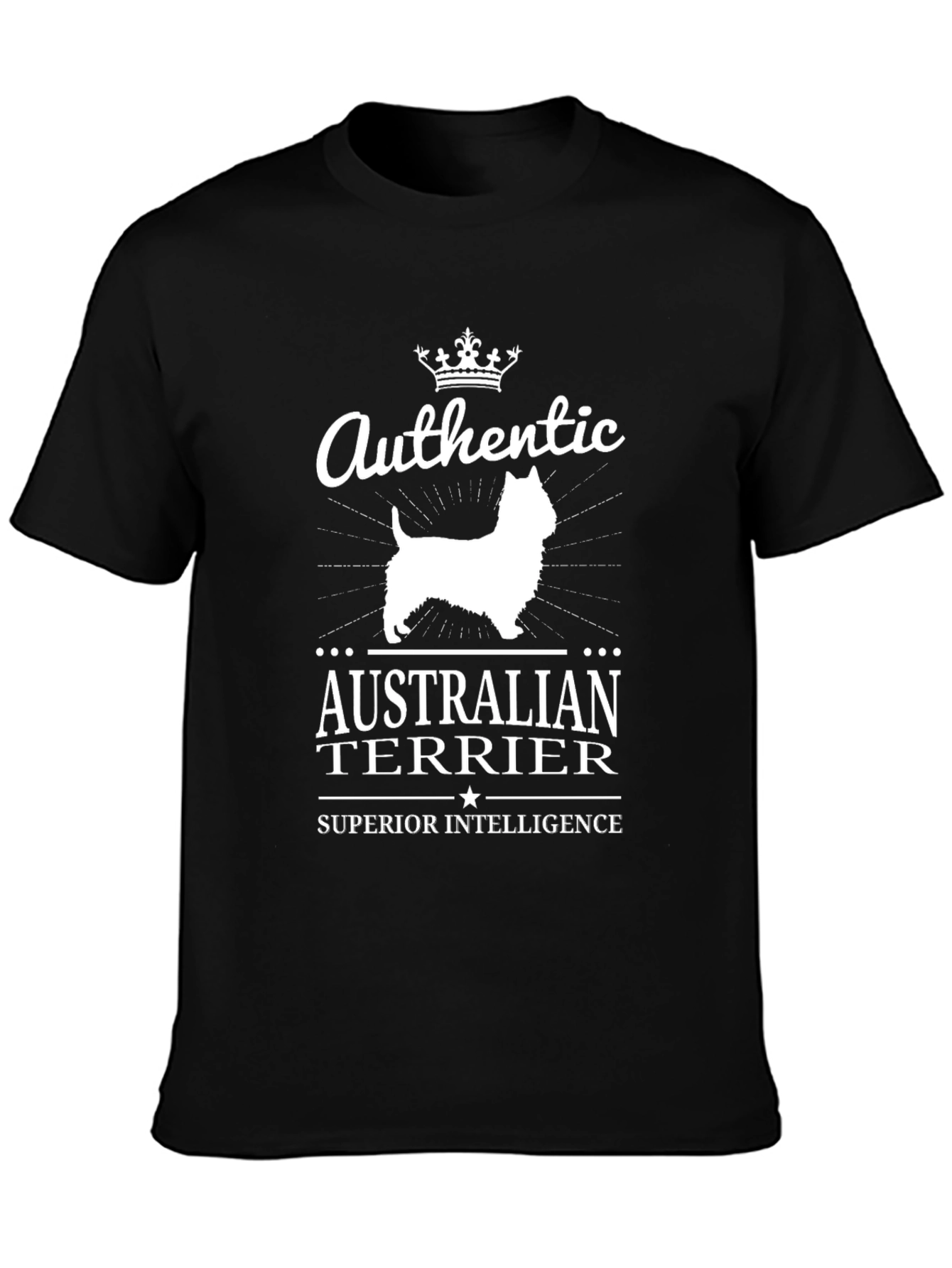 Authentic Australian Terrier Superior Intelligence T-Shirt