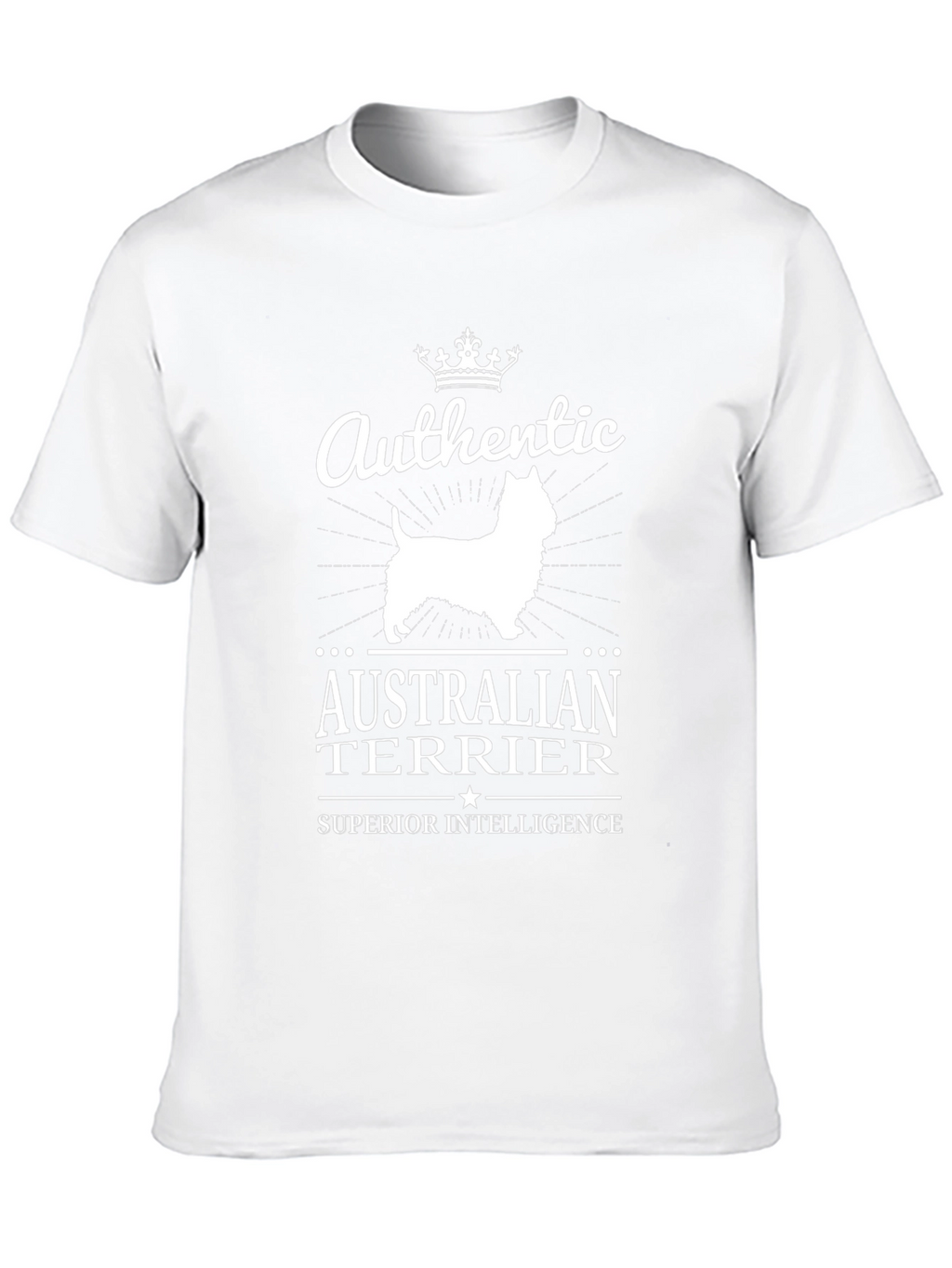 Authentic Australian Terrier Superior Intelligence T-Shirt