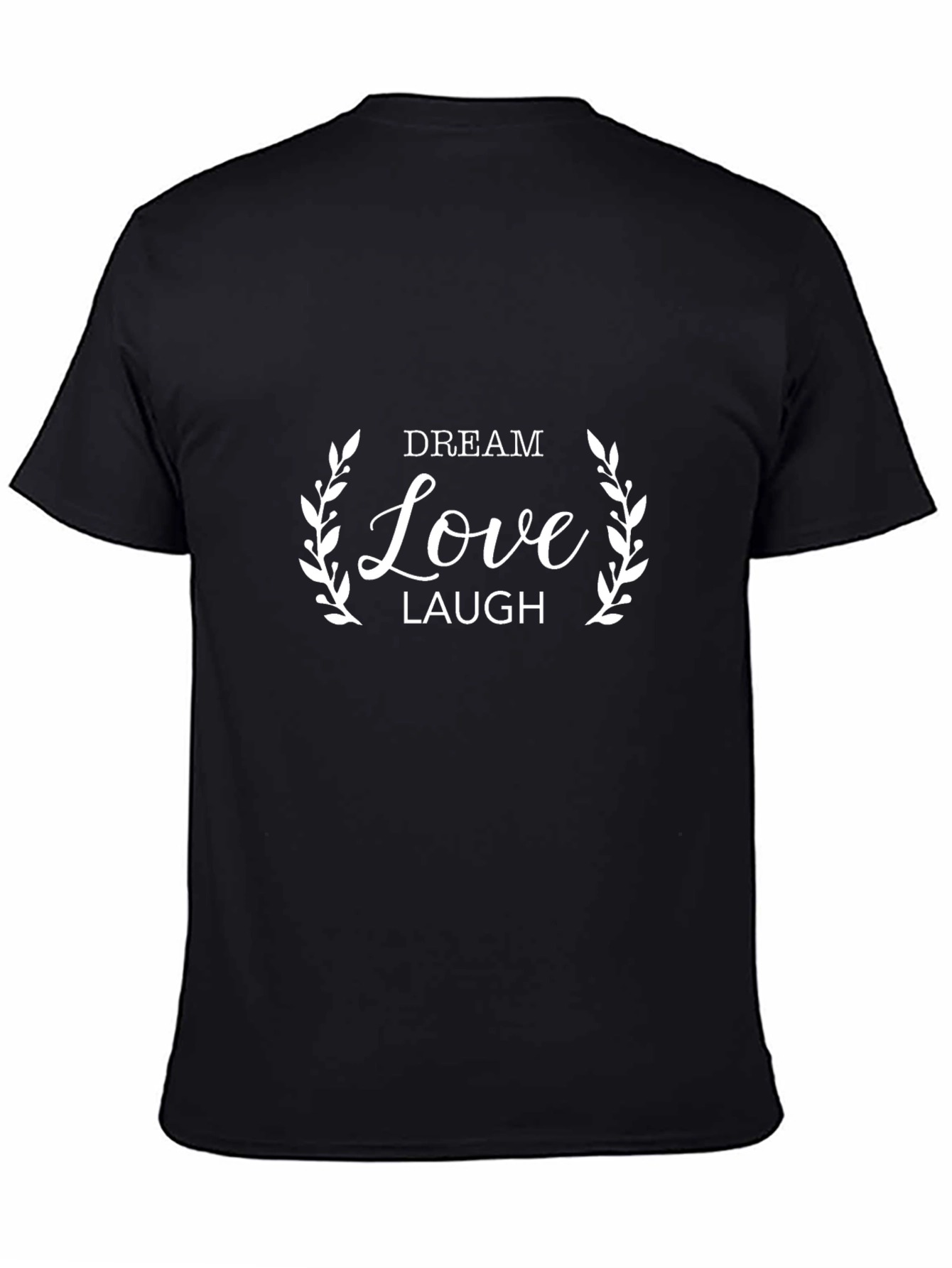 Dream Love Laugh Graphic Tee