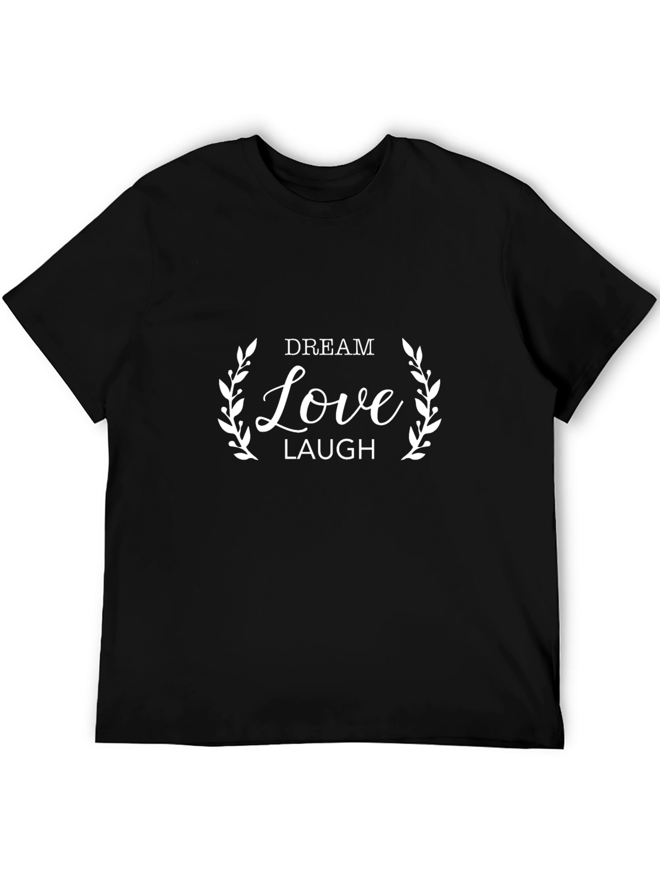 Dream Love Laugh Graphic Tee