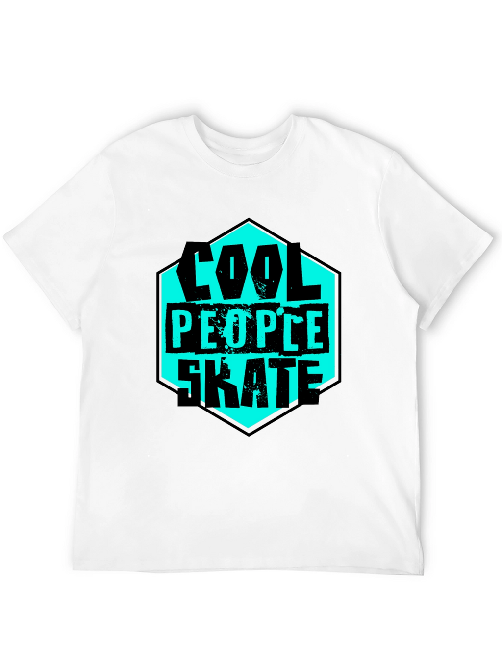 Cool People Skate T-Shirt - Graphic Tee