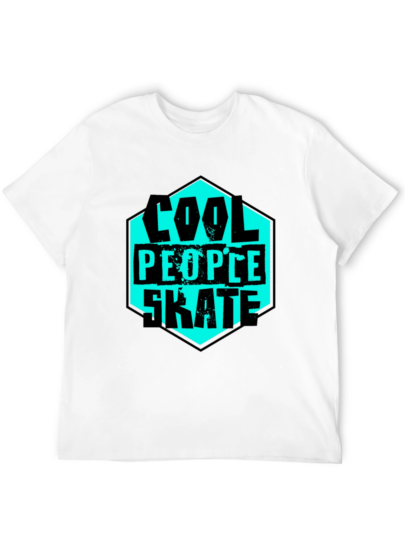 Cool People Skate T-Shirt - Graphic Tee