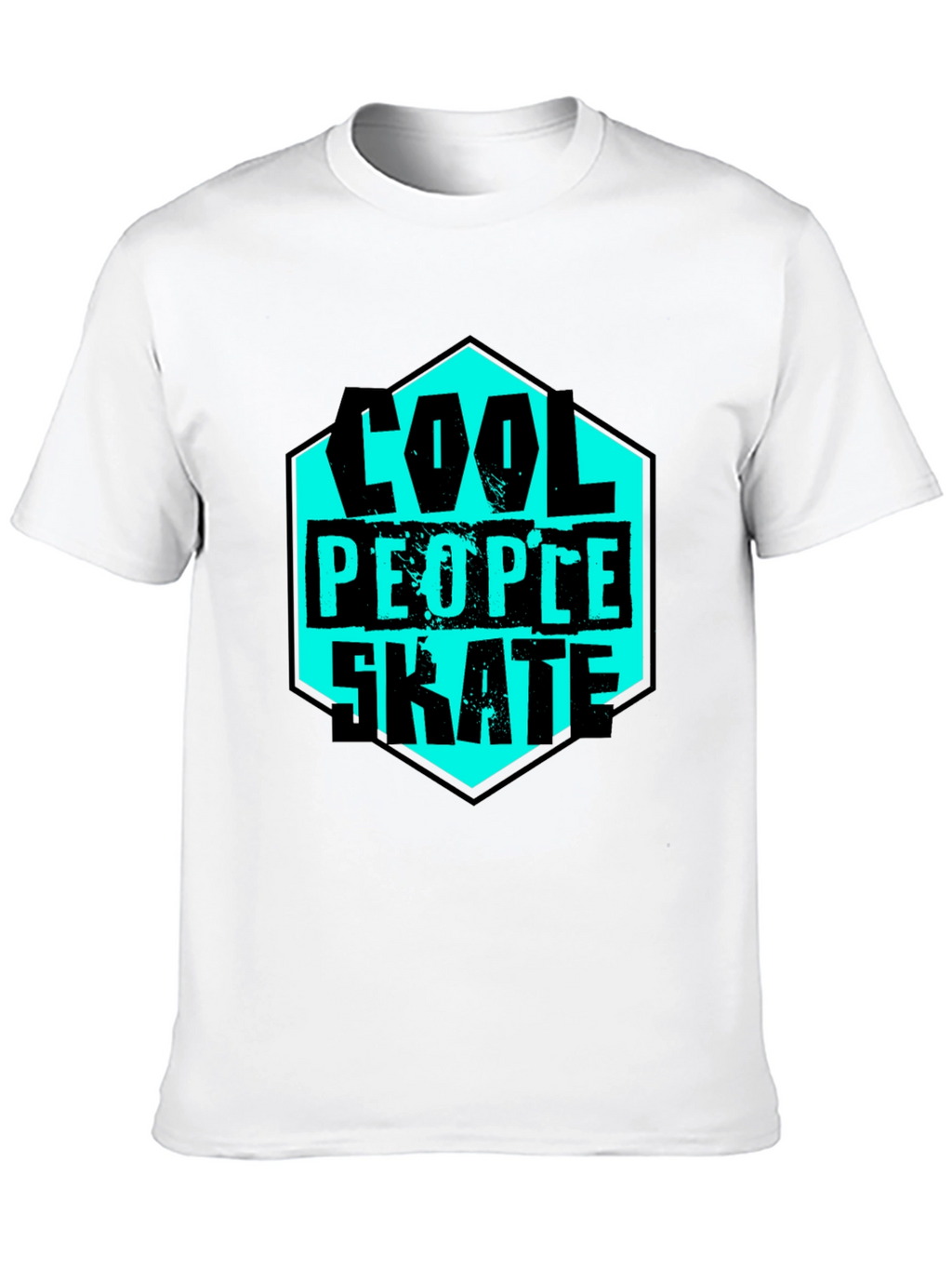 Cool People Skate T-Shirt - Graphic Tee