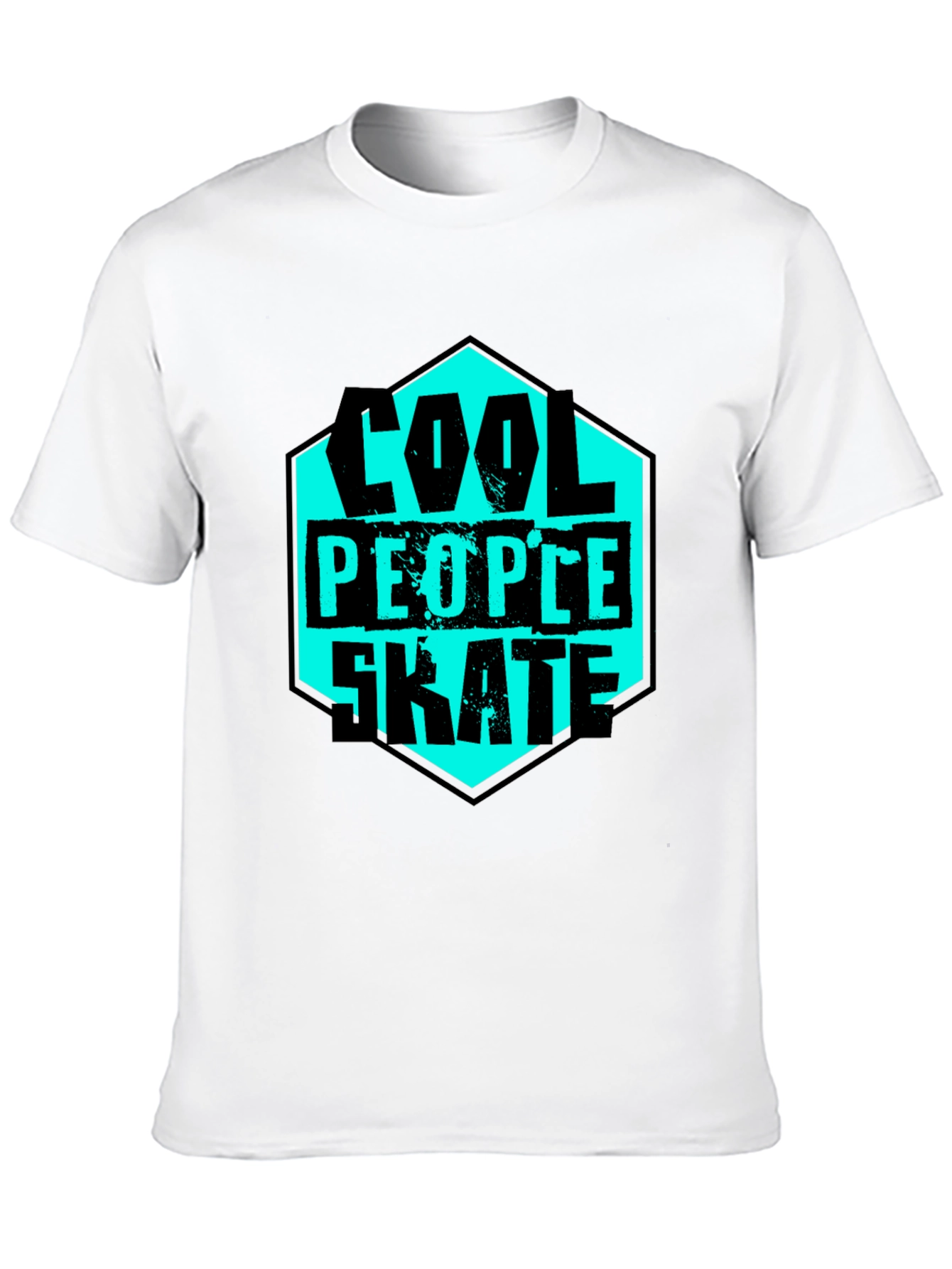 Cool People Skate T-Shirt - Graphic Tee