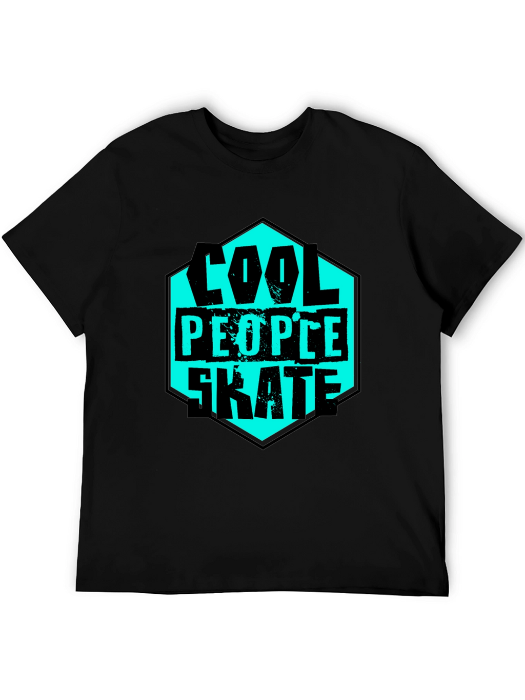 Cool People Skate T-Shirt - Graphic Tee