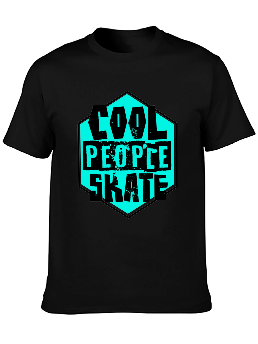 Cool People Skate T-Shirt - Graphic Tee