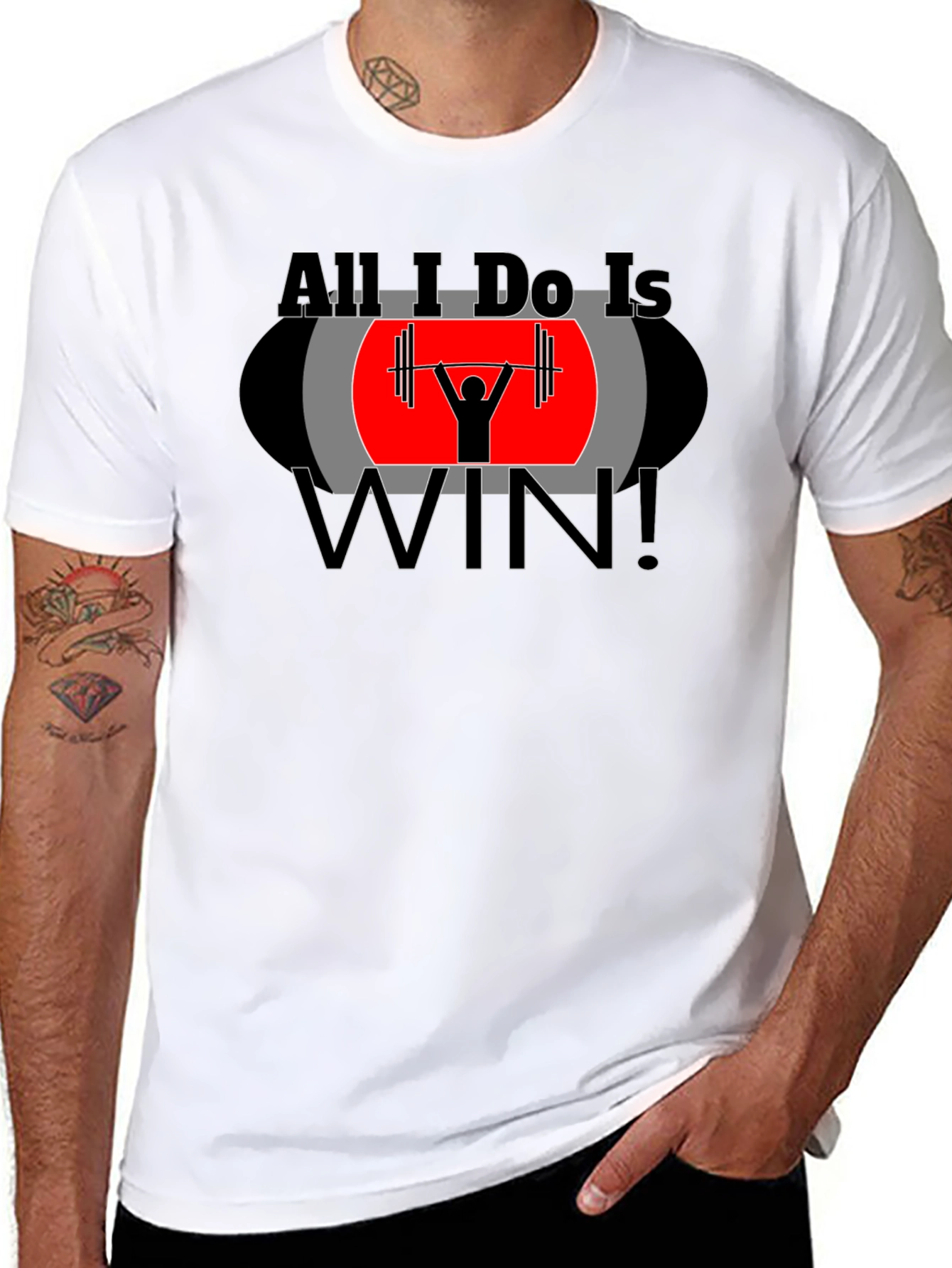 All I Do Is Win Graphic T-Shirt
