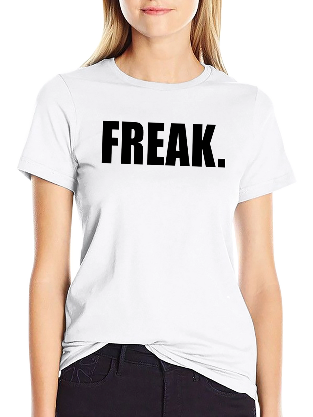 Freak Graphic T-Shirt - Mens Black Tee