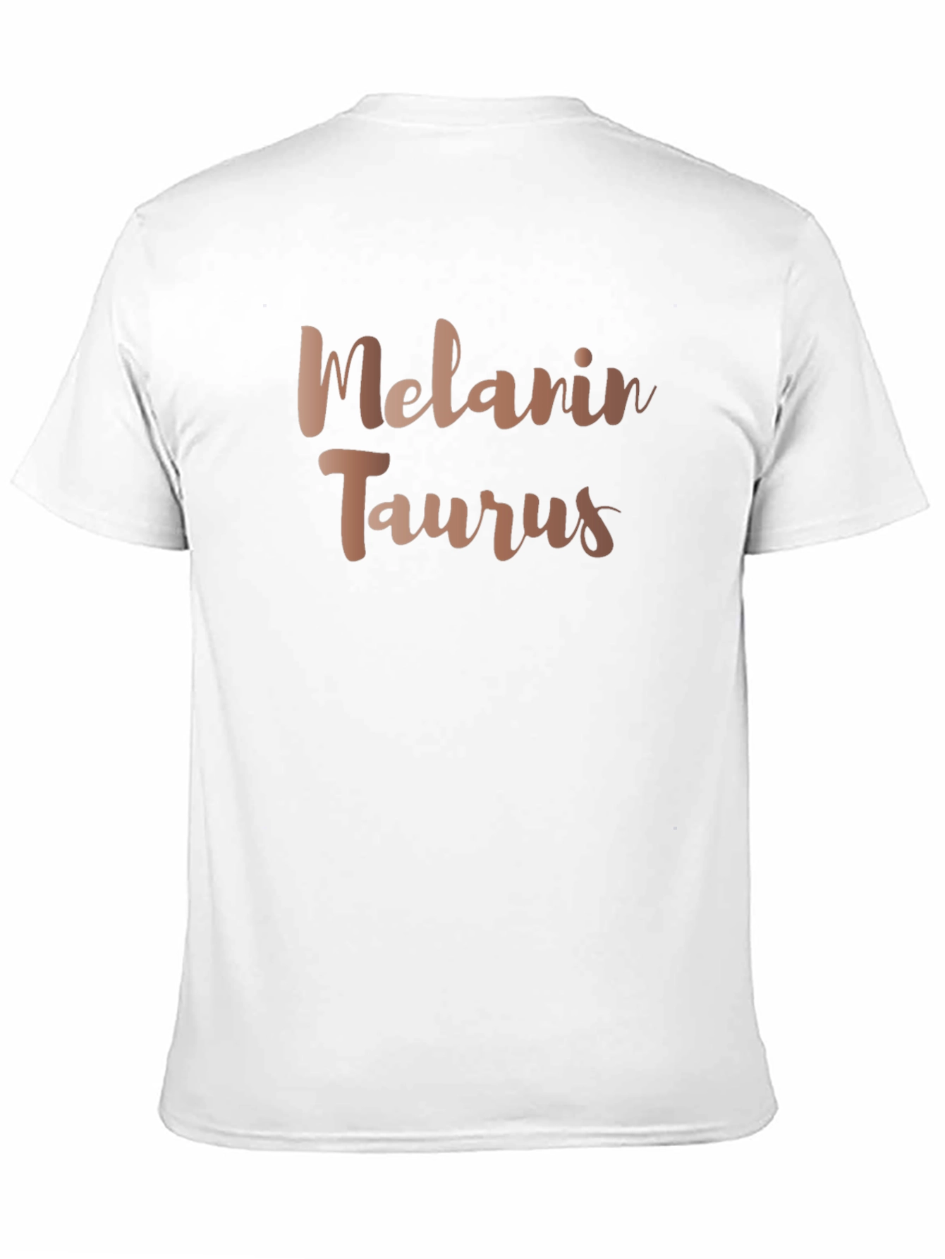 Melanin Taurus Graphic Tee - Zodiac Sign Shirt