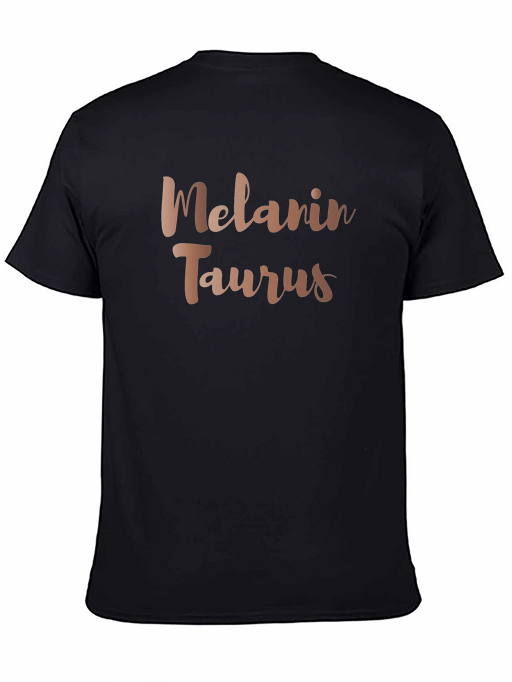 Melanin Taurus Graphic Tee - Zodiac Sign Shirt