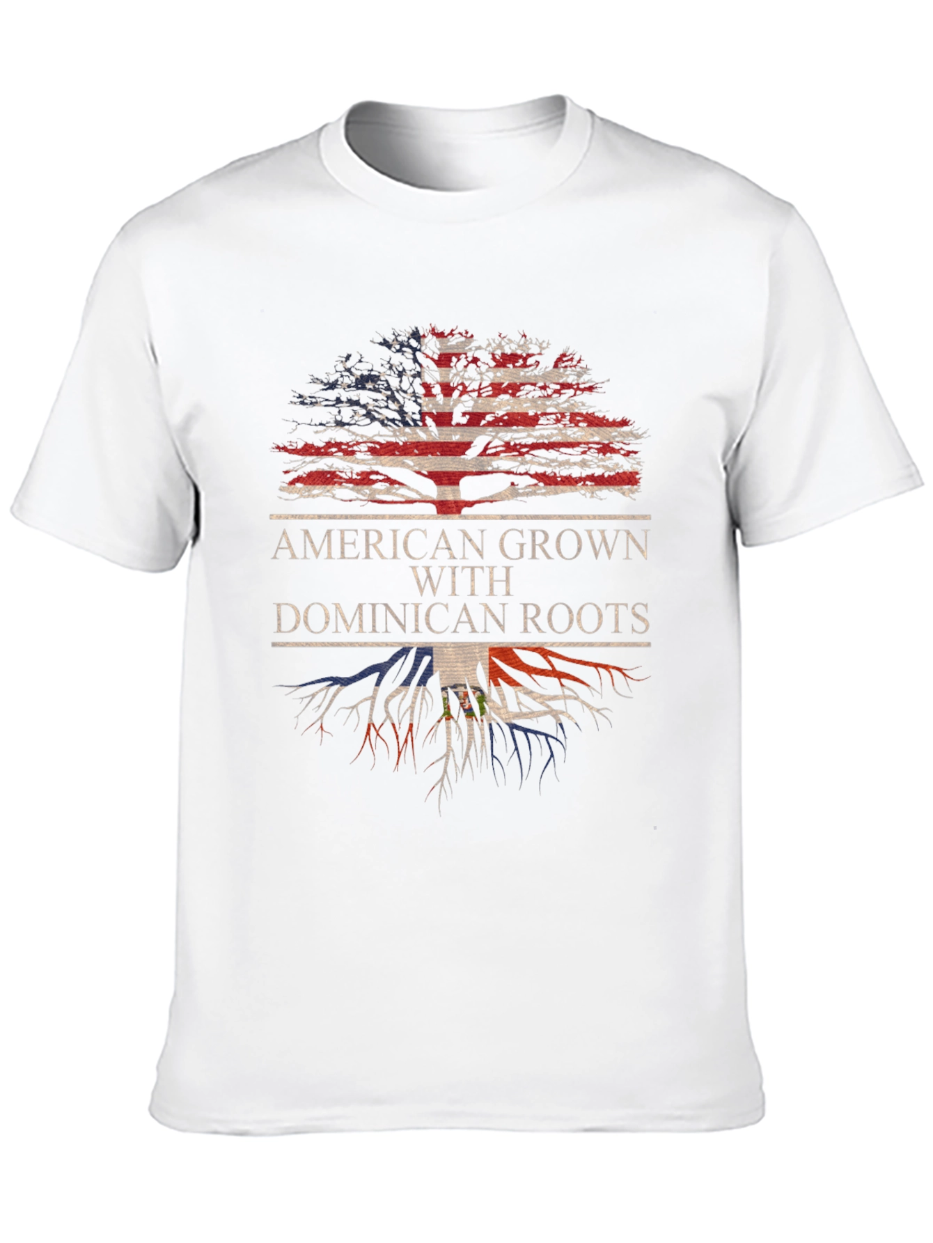 American Grown Dominican Roots T-Shirt