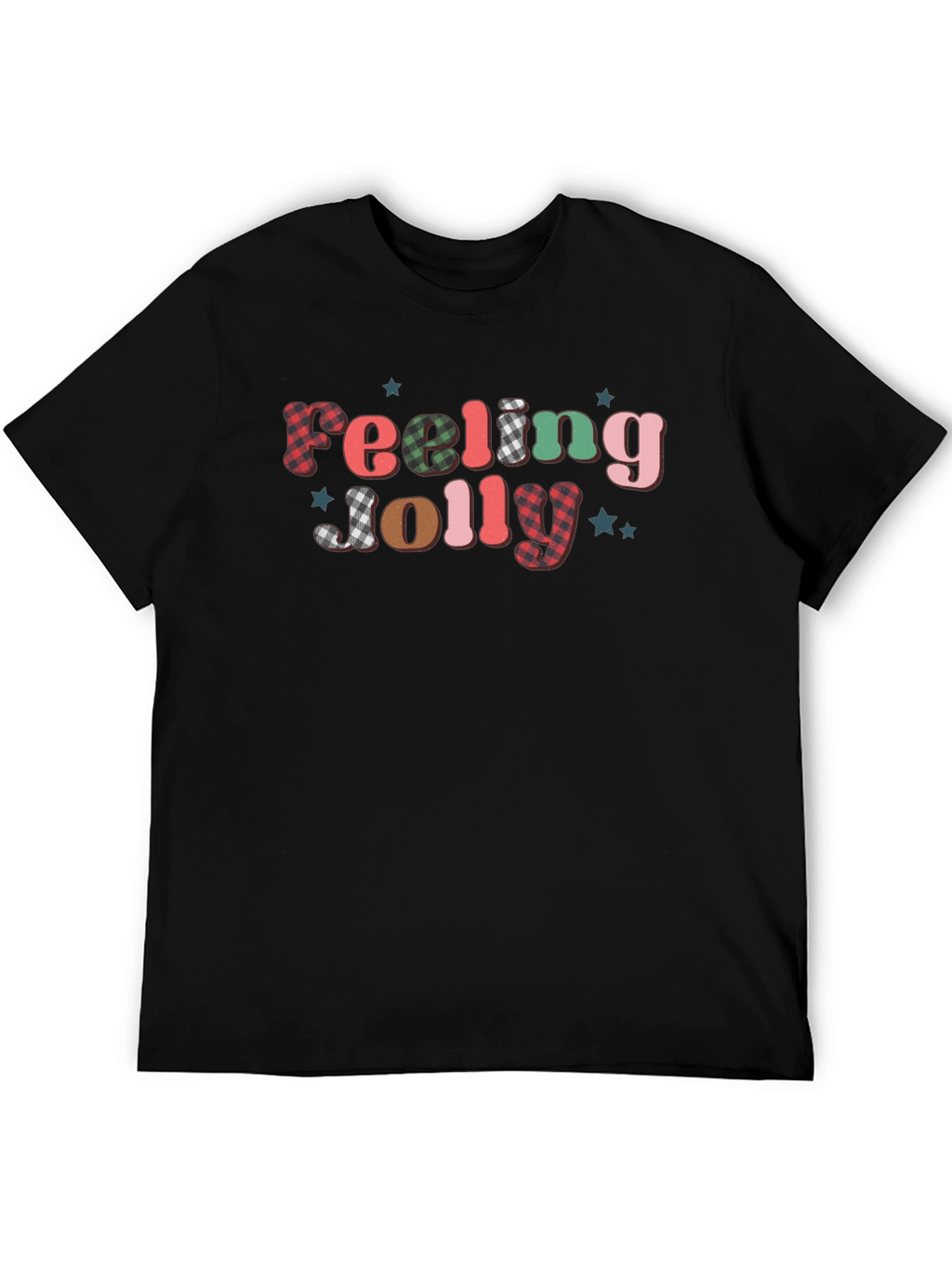 Feeling Jolly Graphic Tee - Festive Holiday Shirt