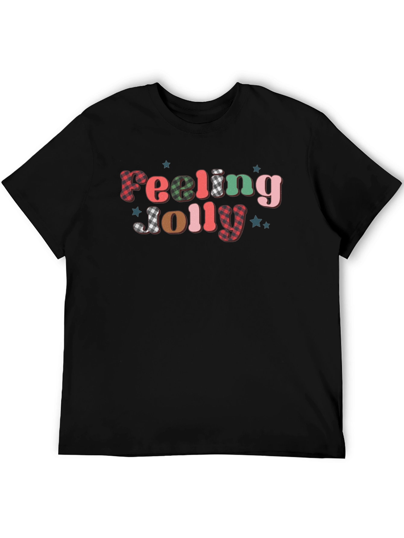 Feeling Jolly Graphic Tee - Festive Holiday Shirt