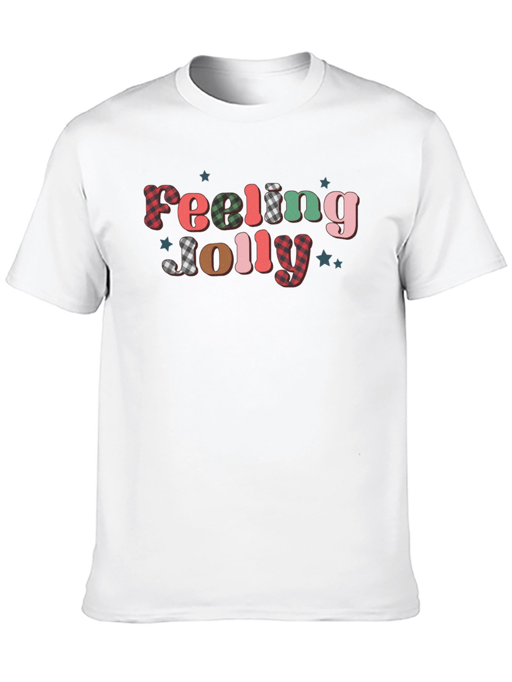 Feeling Jolly Graphic Tee - Festive Holiday Shirt