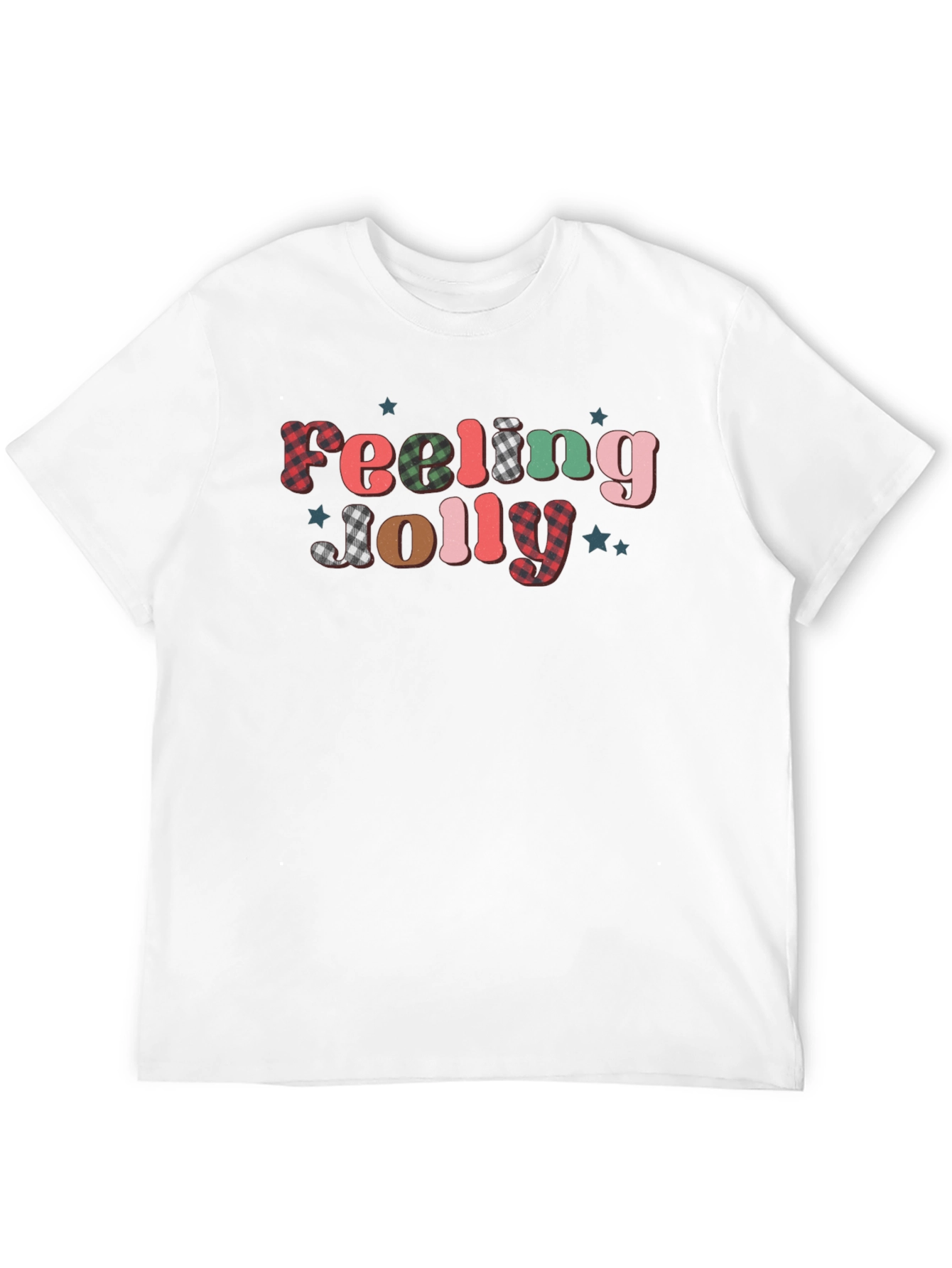 Feeling Jolly Graphic Tee - Festive Holiday Shirt