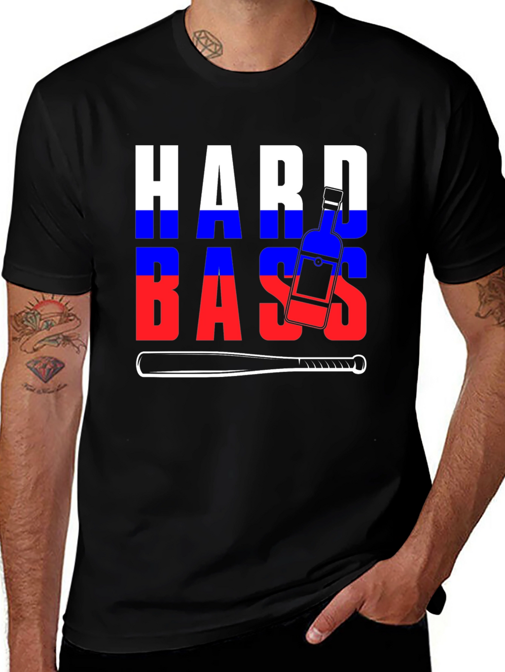 Hard Bass Russian T-Shirt