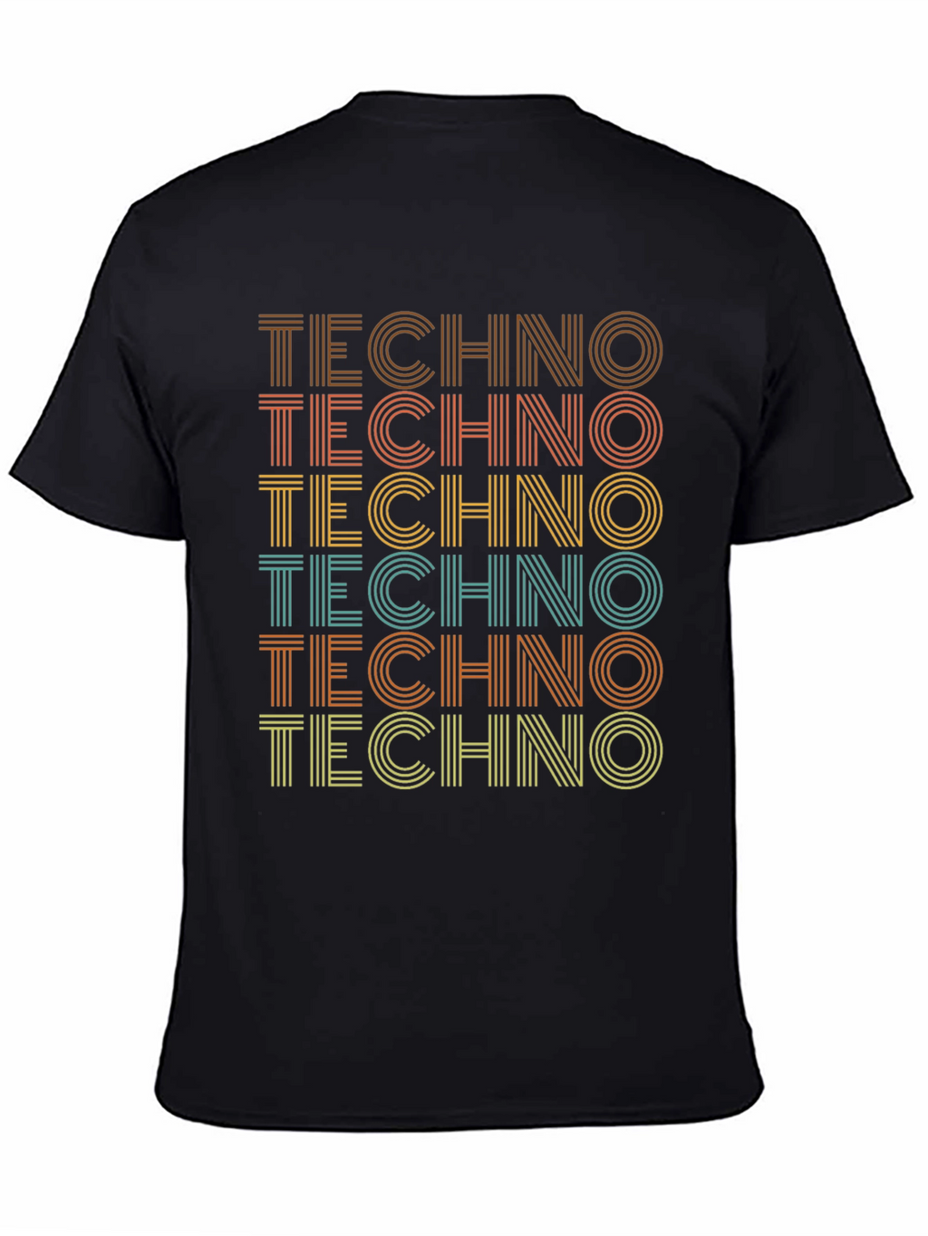 Retro Techno T-Shirt - Stylish Music Lover Tee