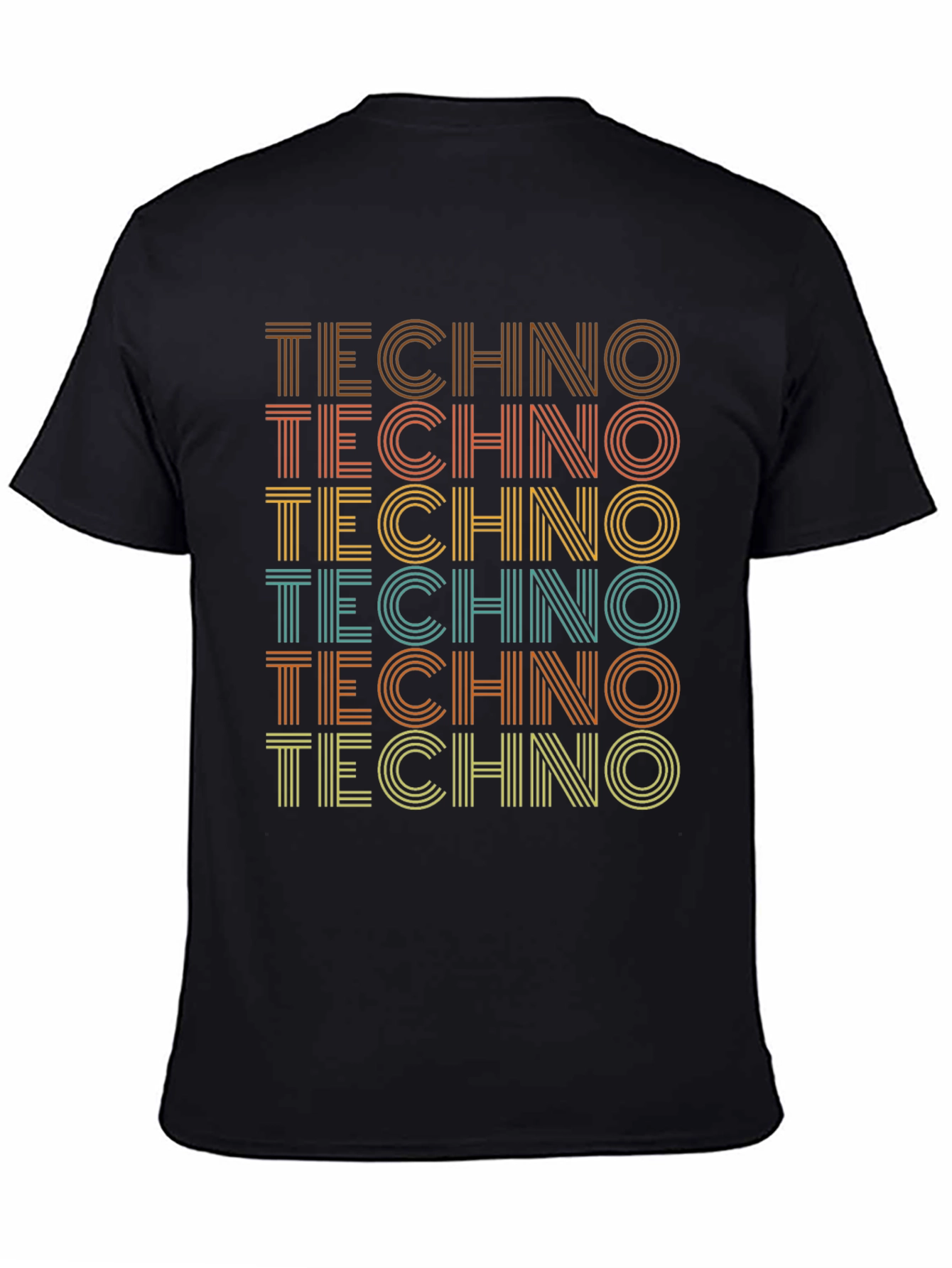 Retro Techno T-Shirt - Stylish Music Lover Tee