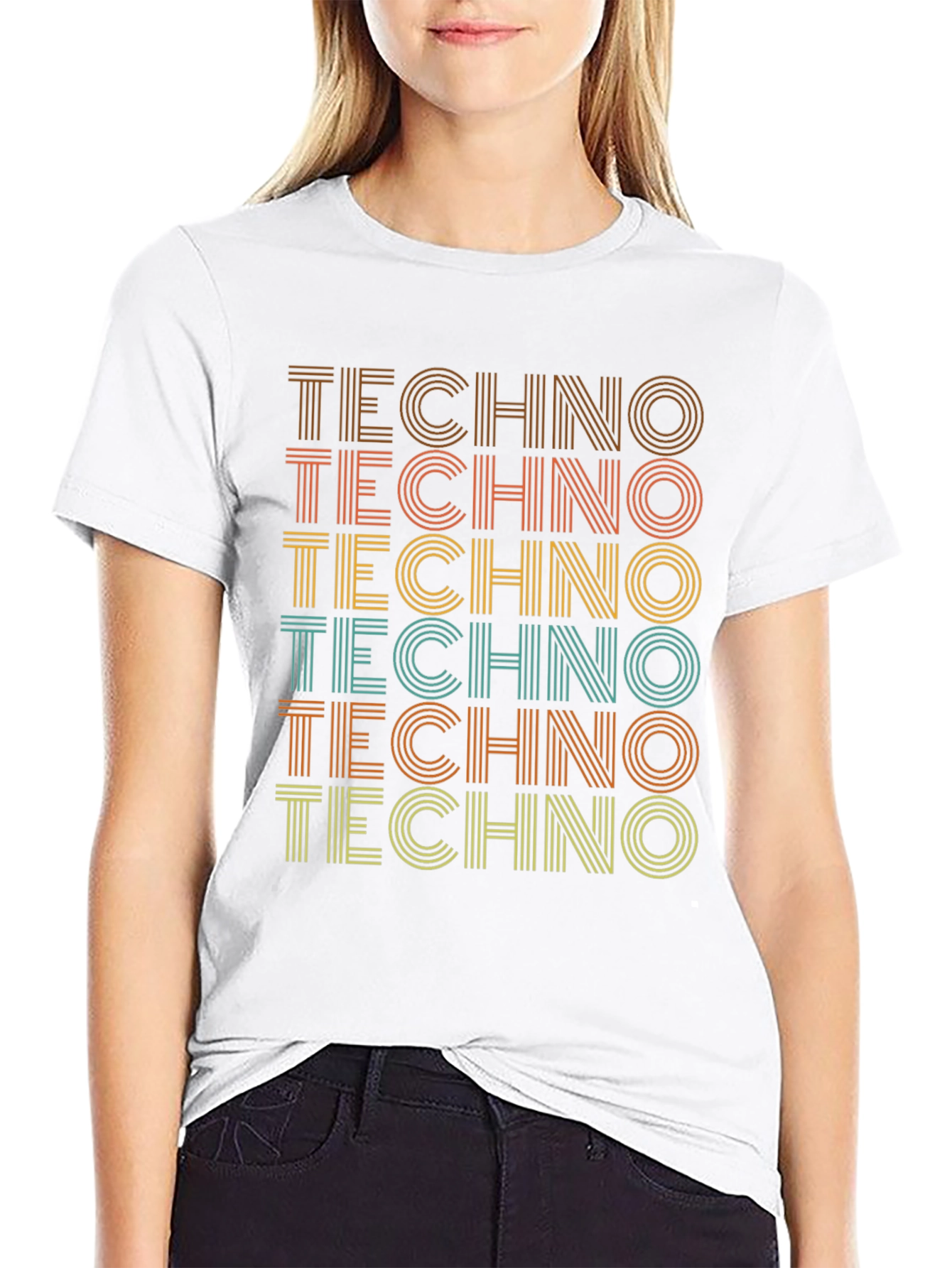 Retro Techno T-Shirt - Stylish Music Lover Tee