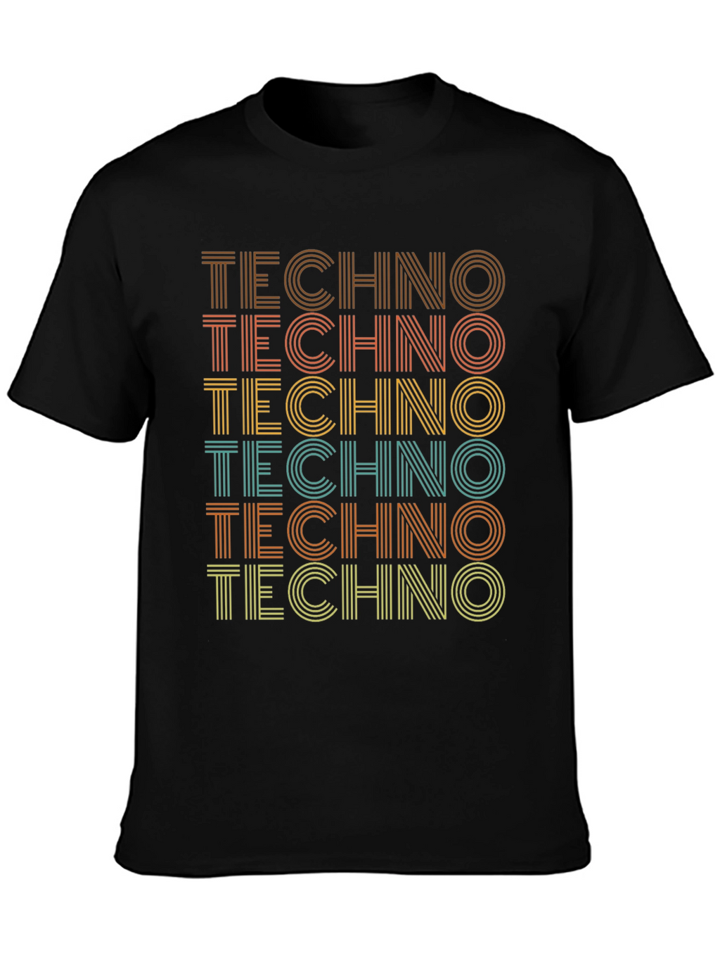 Retro Techno T-Shirt - Stylish Music Lover Tee