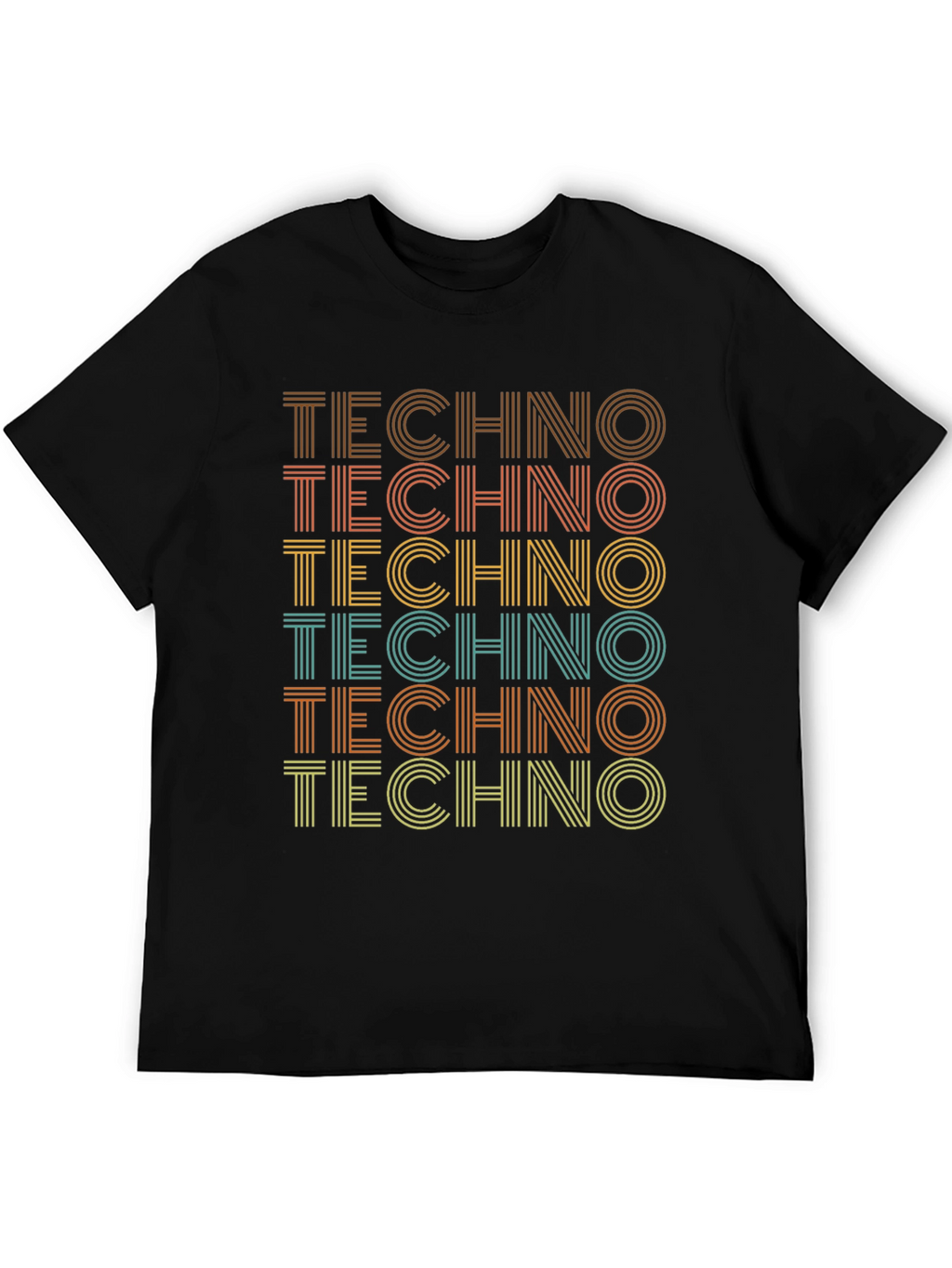 Retro Techno T-Shirt - Stylish Music Lover Tee