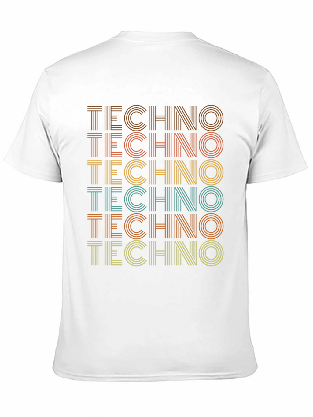 Retro Techno T-Shirt - Stylish Music Lover Tee