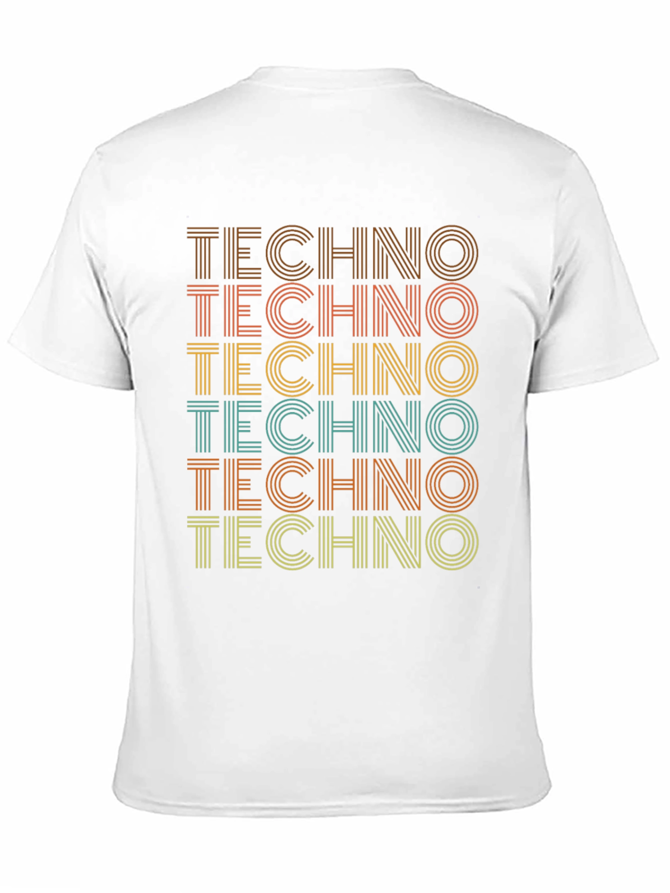 Retro Techno T-Shirt - Stylish Music Lover Tee