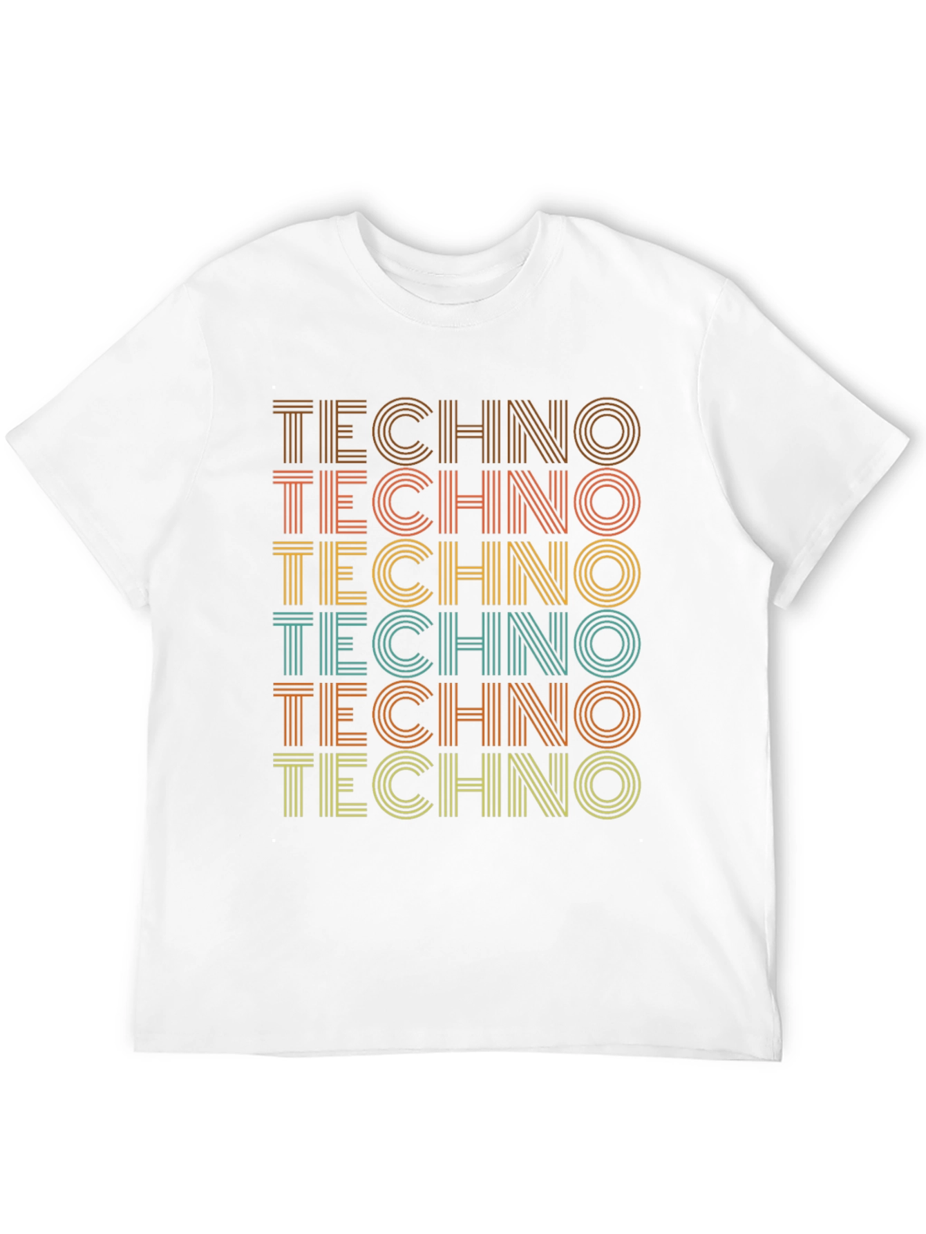 Retro Techno T-Shirt - Stylish Music Lover Tee