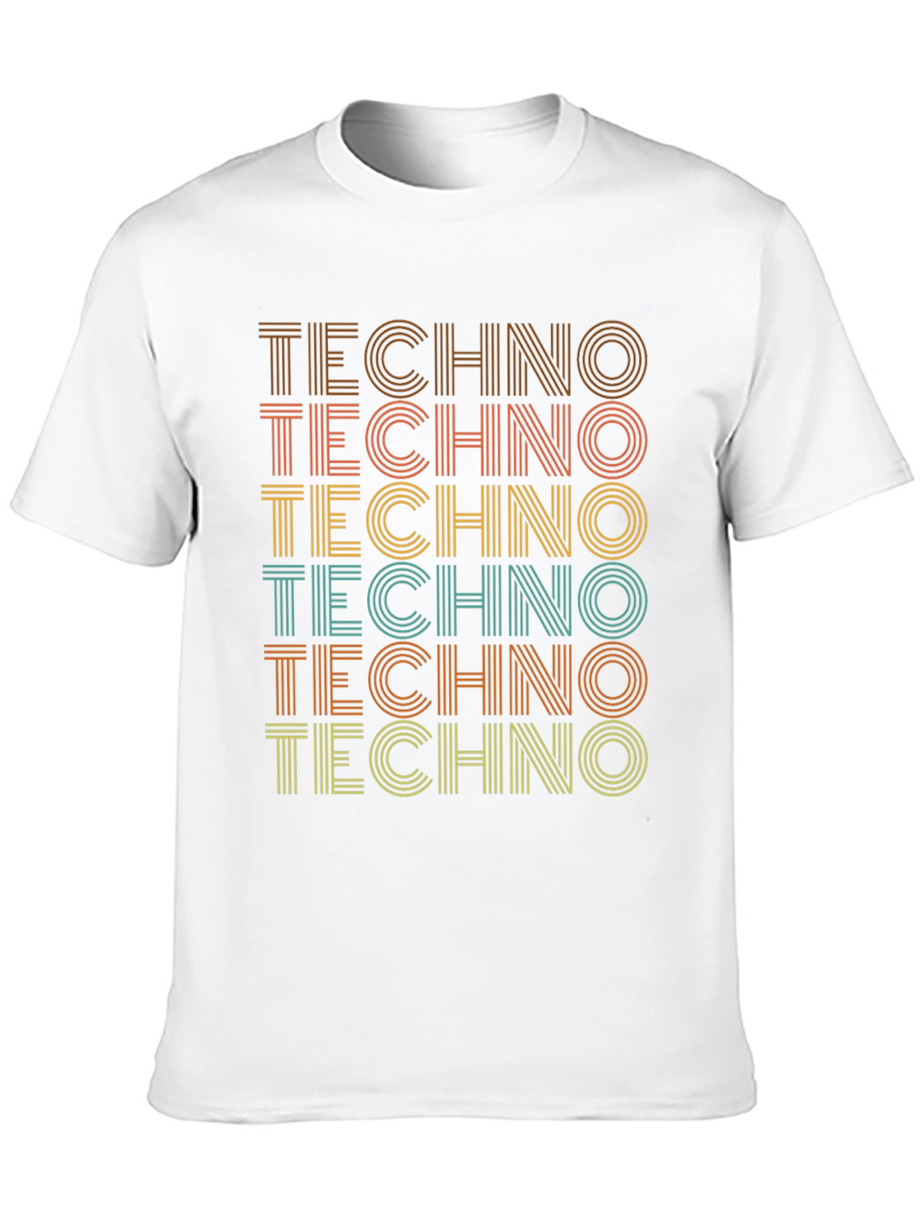 Retro Techno T-Shirt - Stylish Music Lover Tee