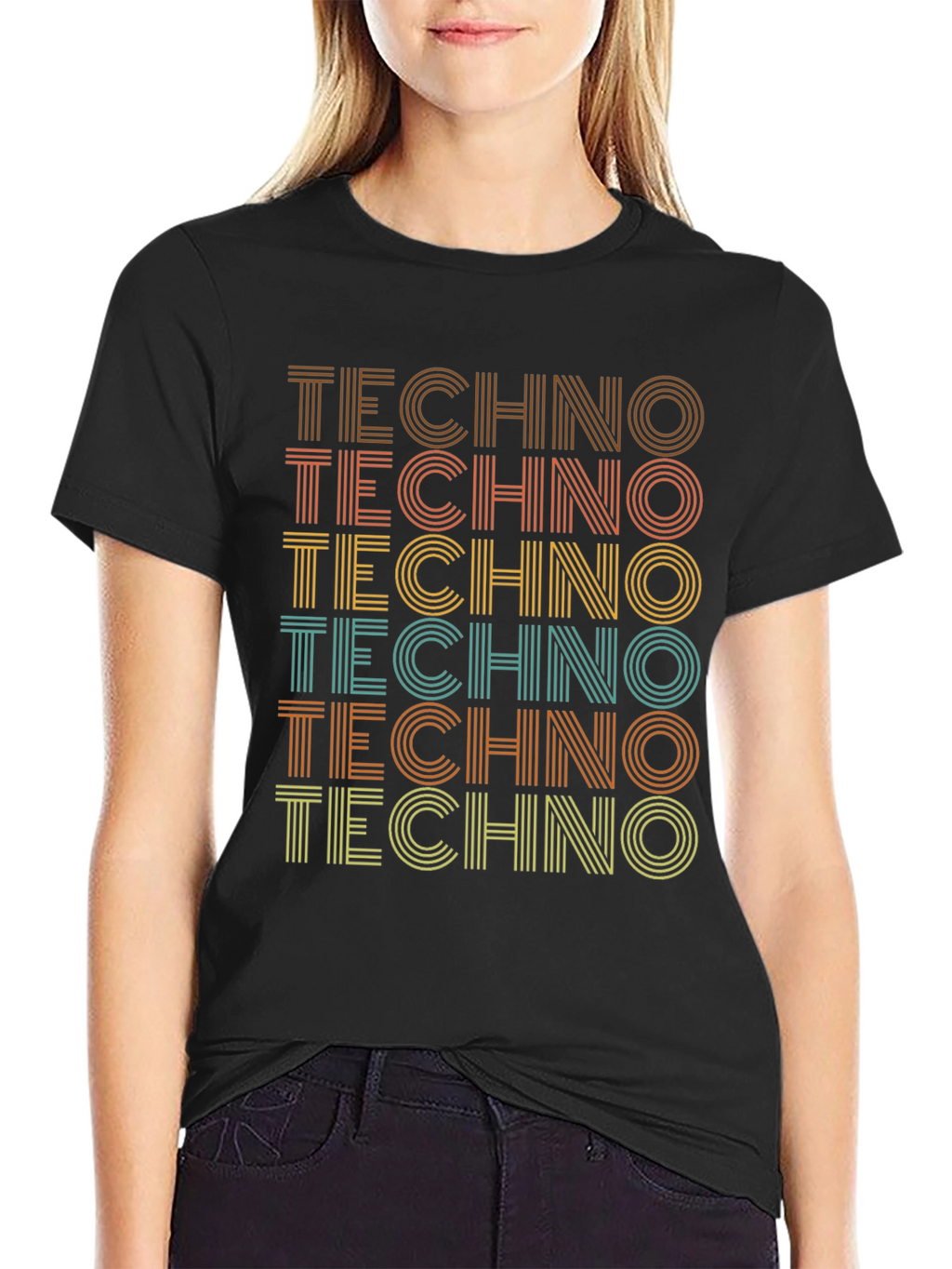 Retro Techno T-Shirt - Stylish Music Lover Tee