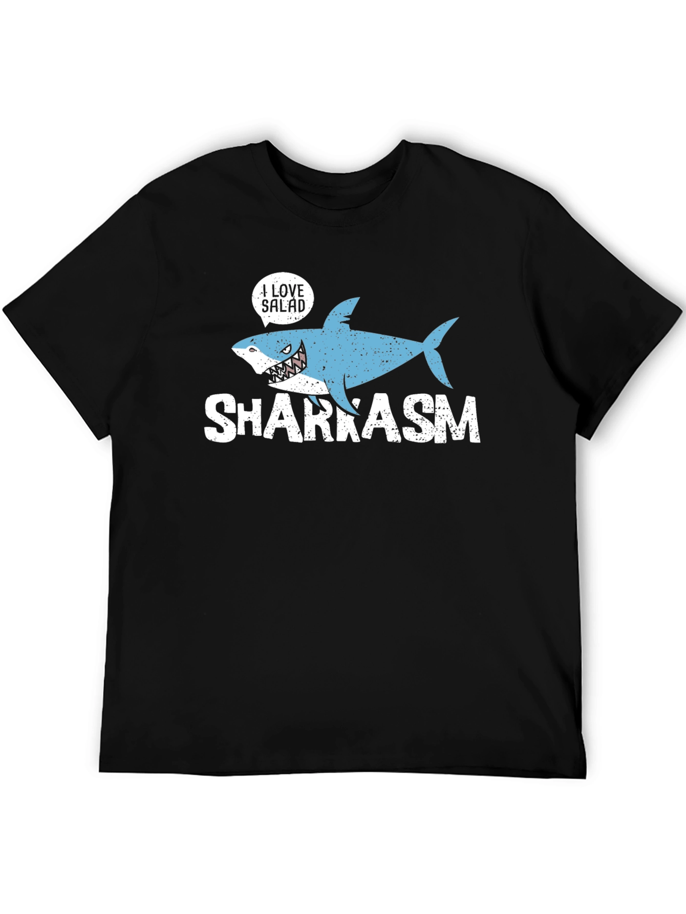 Sharkasm I Love Salad Graphic T-Shirt