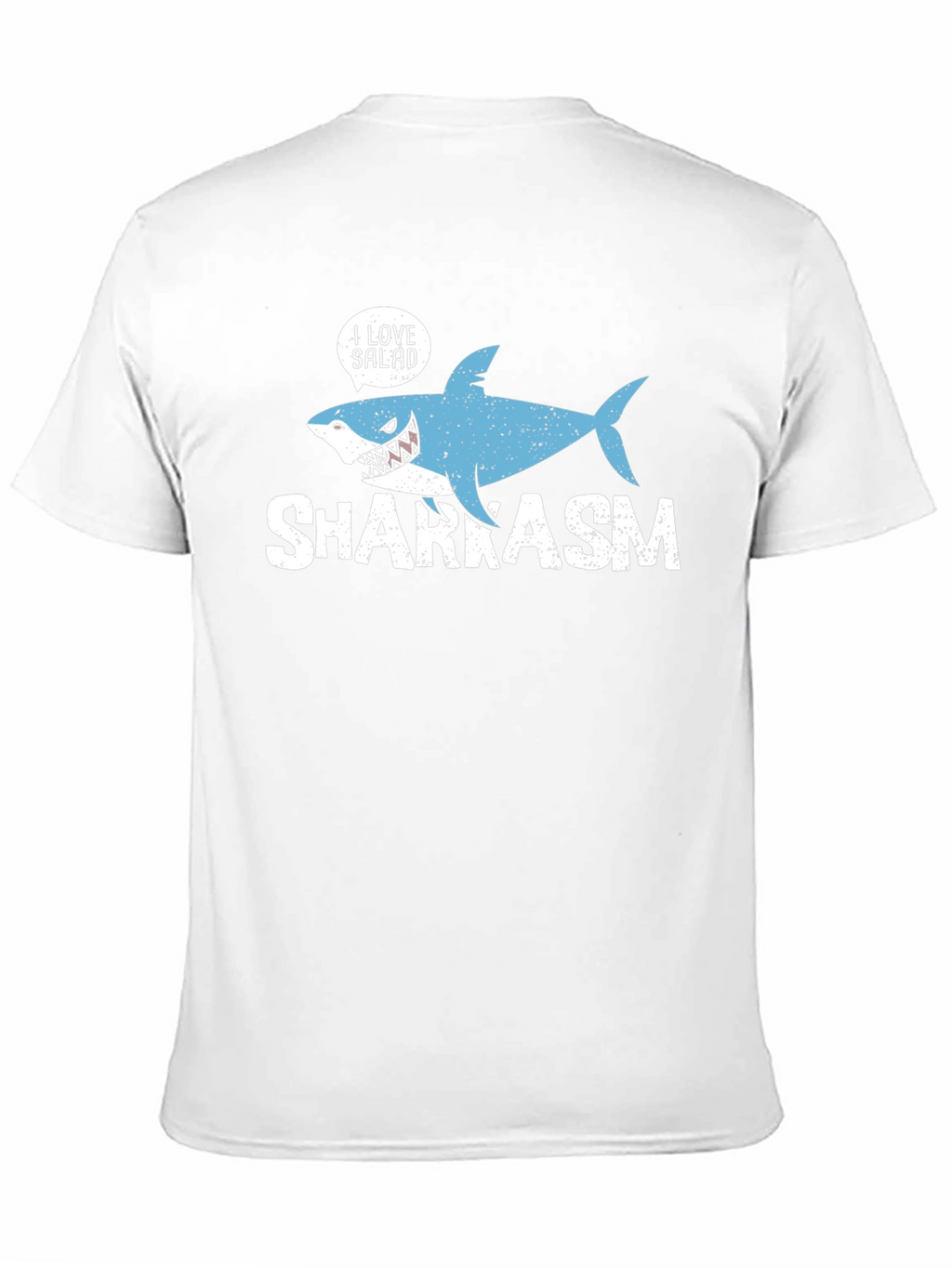 Sharkasm I Love Salad Graphic T-Shirt