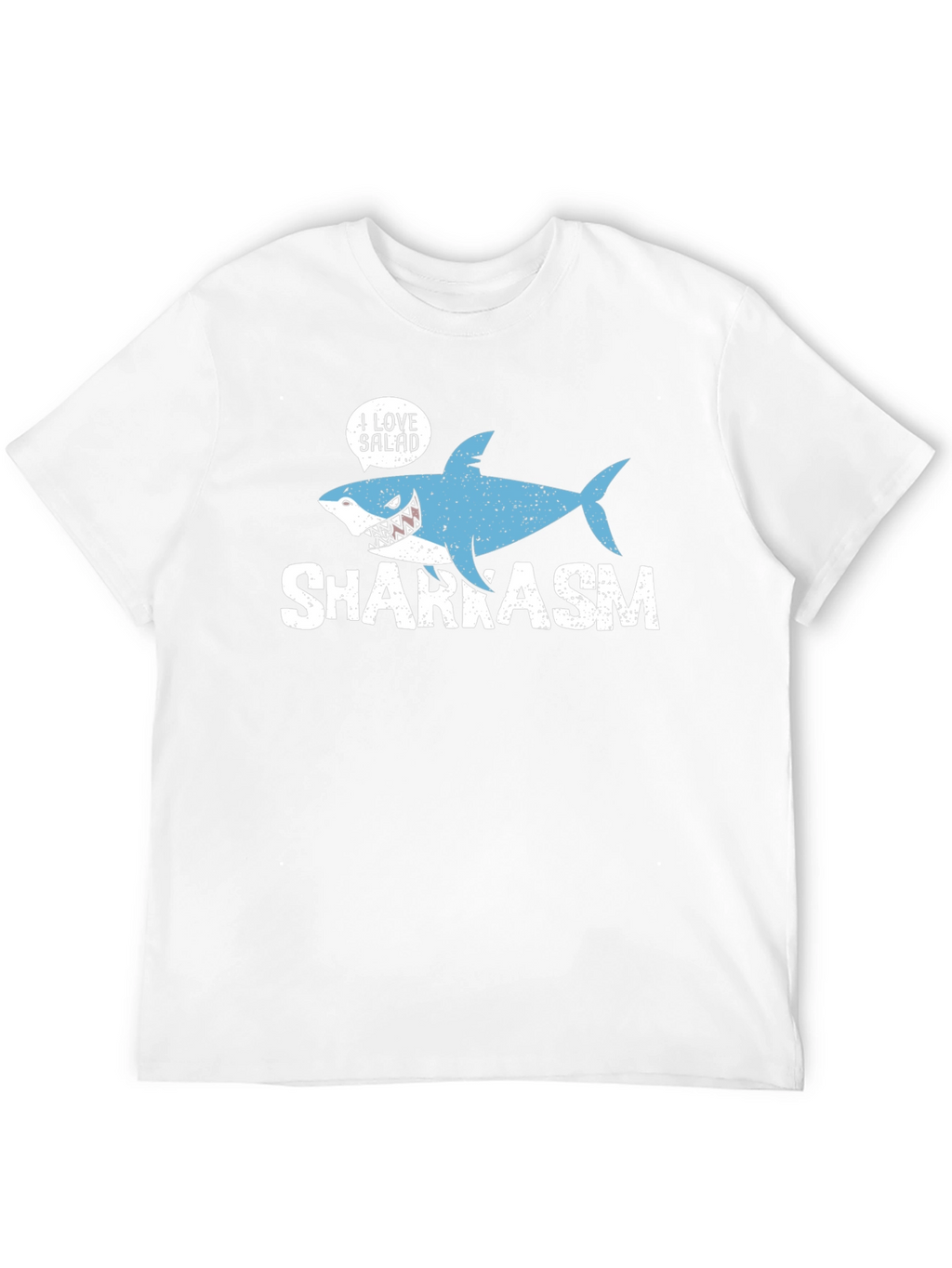 Sharkasm I Love Salad Graphic T-Shirt